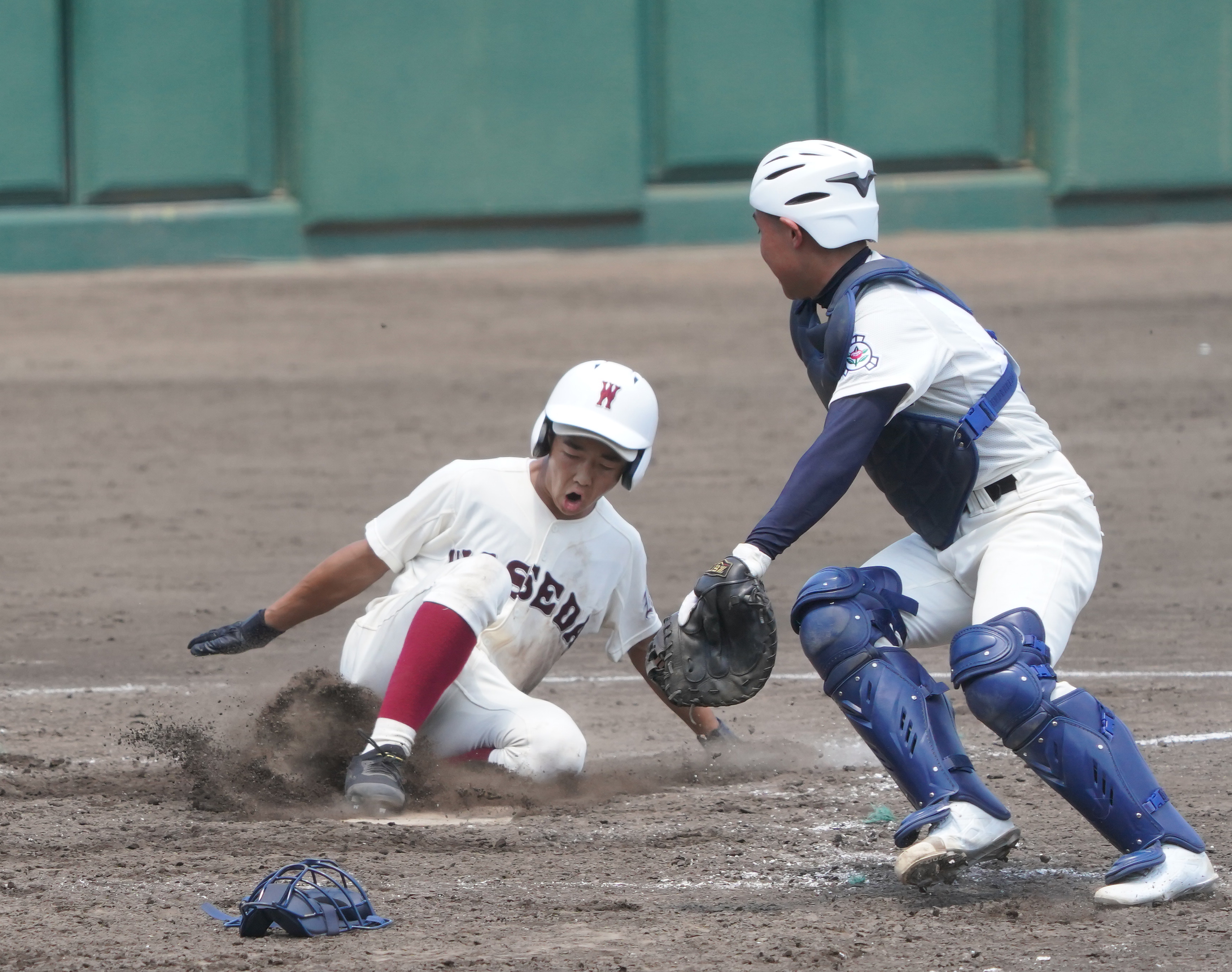 早稲田実業高校硬式野球部ベースボールシャツ - ウェア