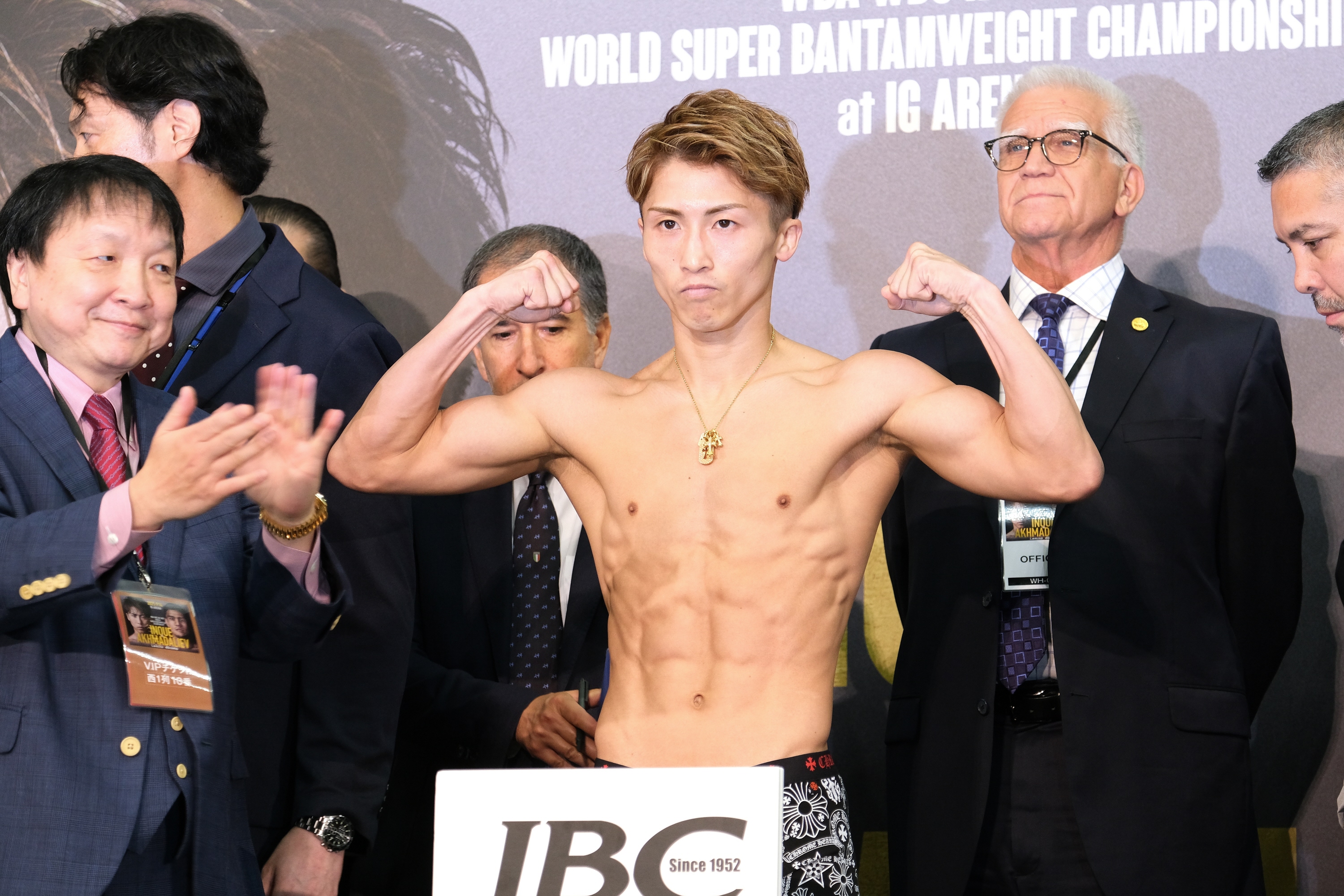 ボクシング】井上尚弥VSアフマダリエフら全選手が前日計量クリア IG