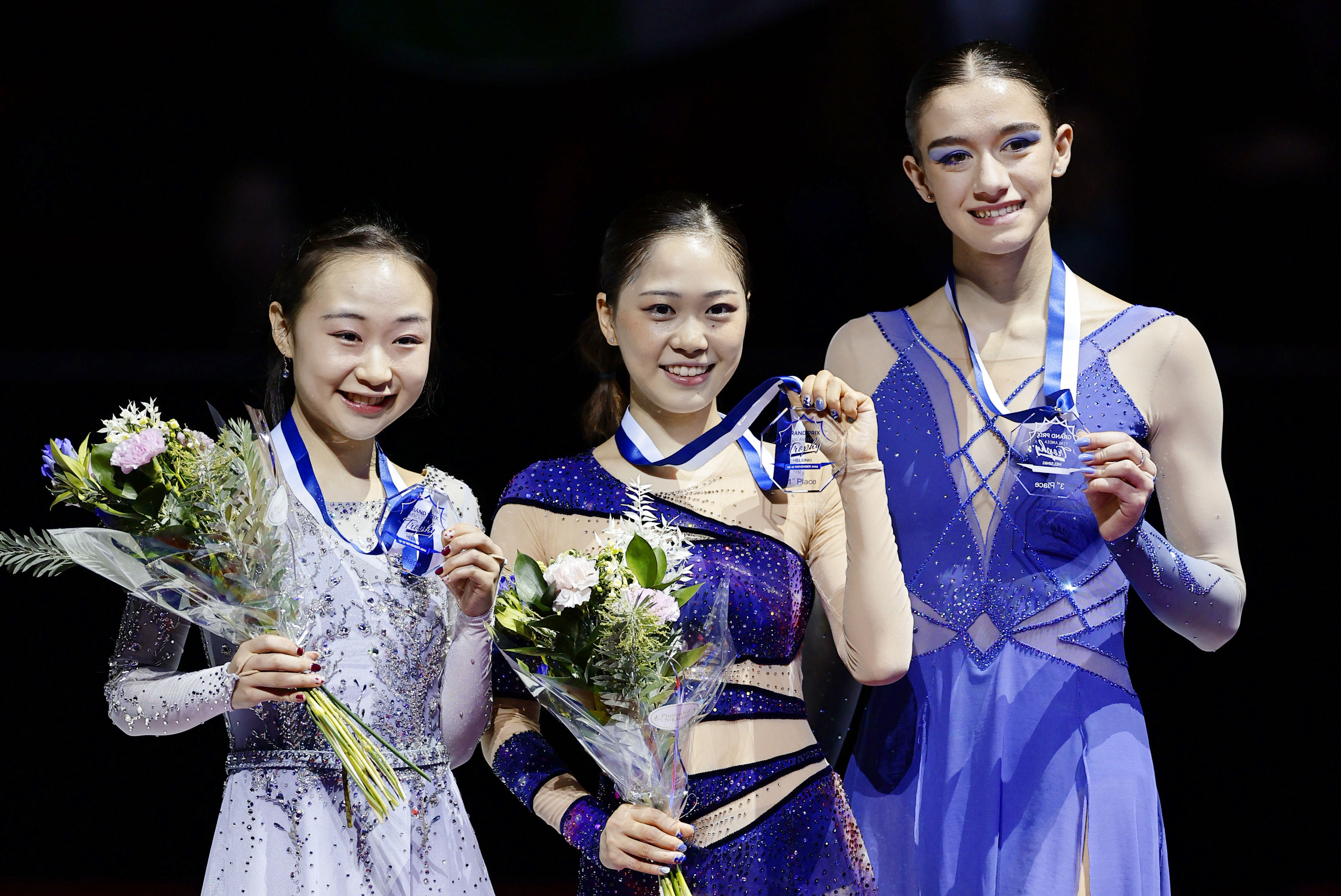 吉田陽菜がVでファイナルへ進出 鍵山優真も、フィギュアスケートの