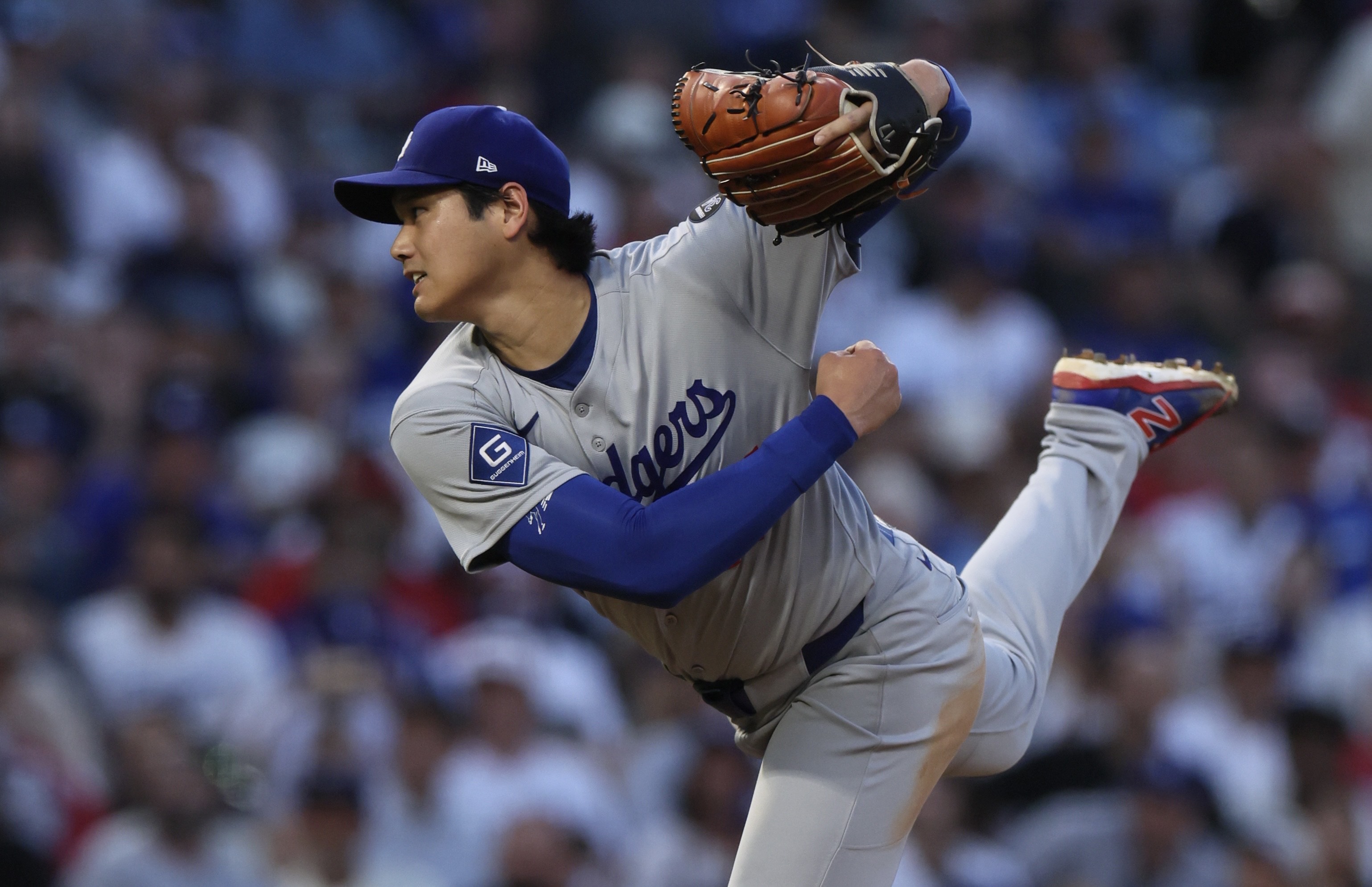 MLB】大谷翔平、トラウトからKK 外角低め162キロに手が出ず 4回
