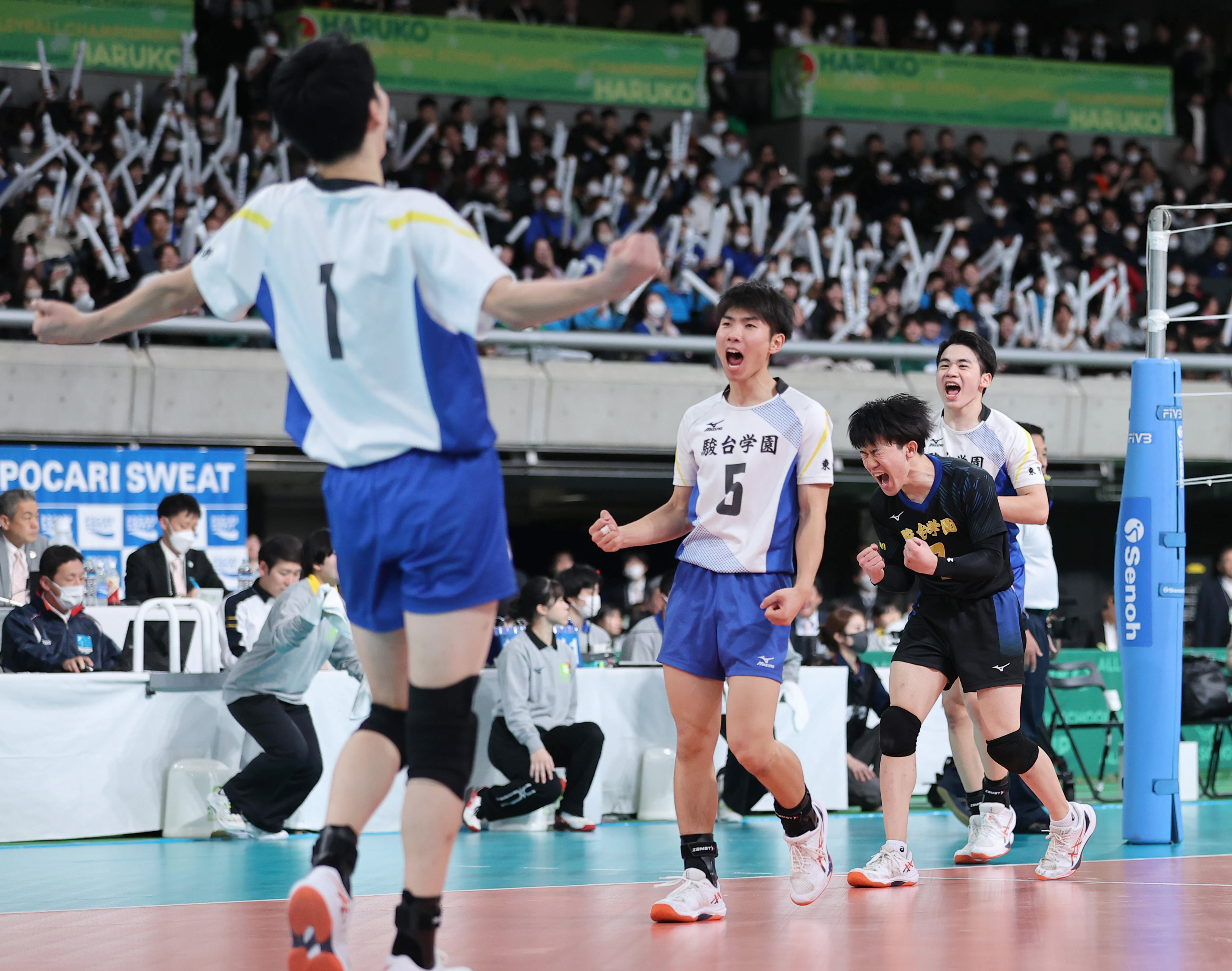 春高バレー】駿台学園、3連覇＆〝高校三冠〟まであと1勝 東福岡との