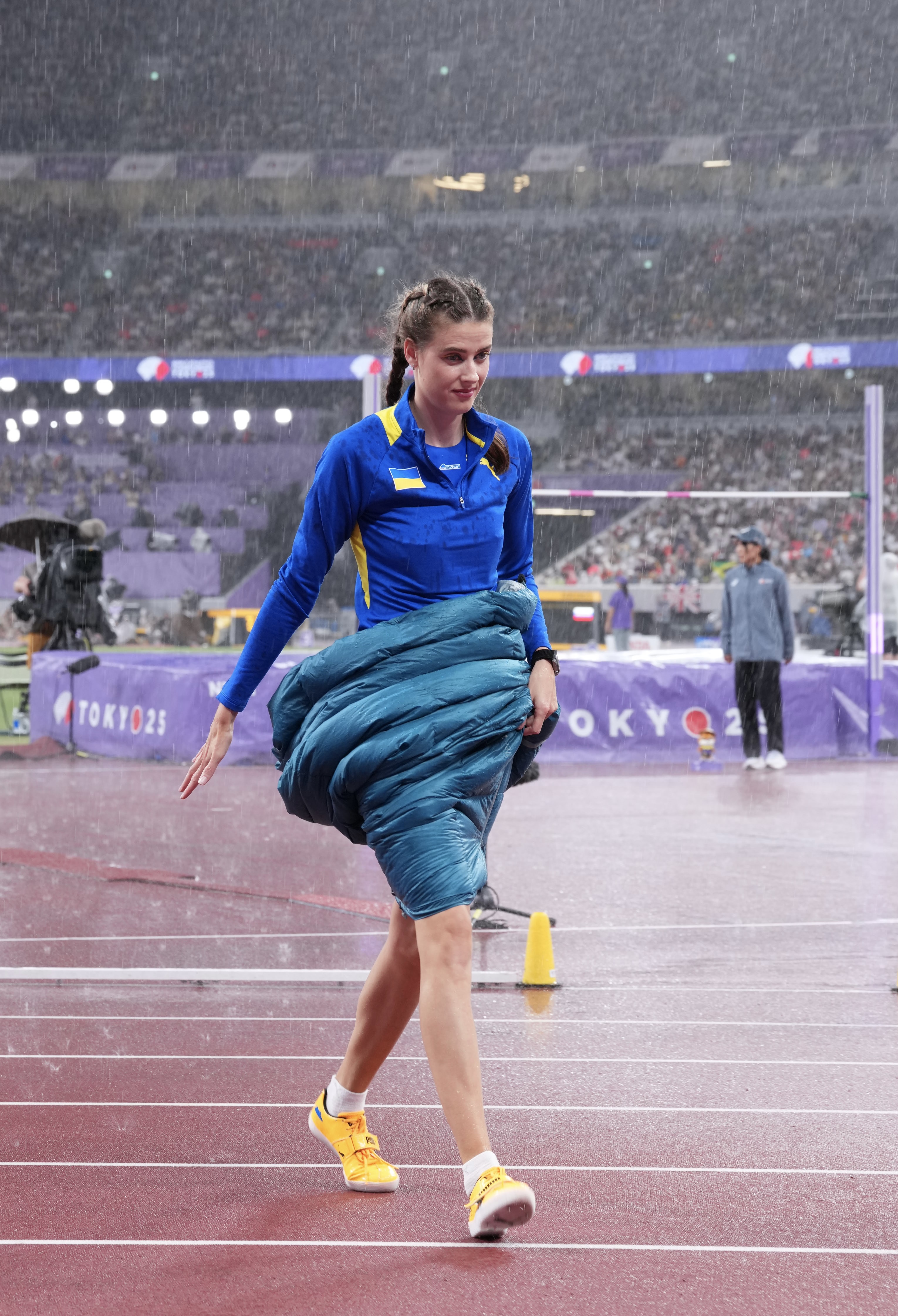 世界陸上　ヤロスラワ・マフチフ　直筆サイン入り写真　走り高跳び 眠れる森の美女 世界陸上 ヤロスラワ・マフチフ 直筆サイン入り写真 走り高跳び