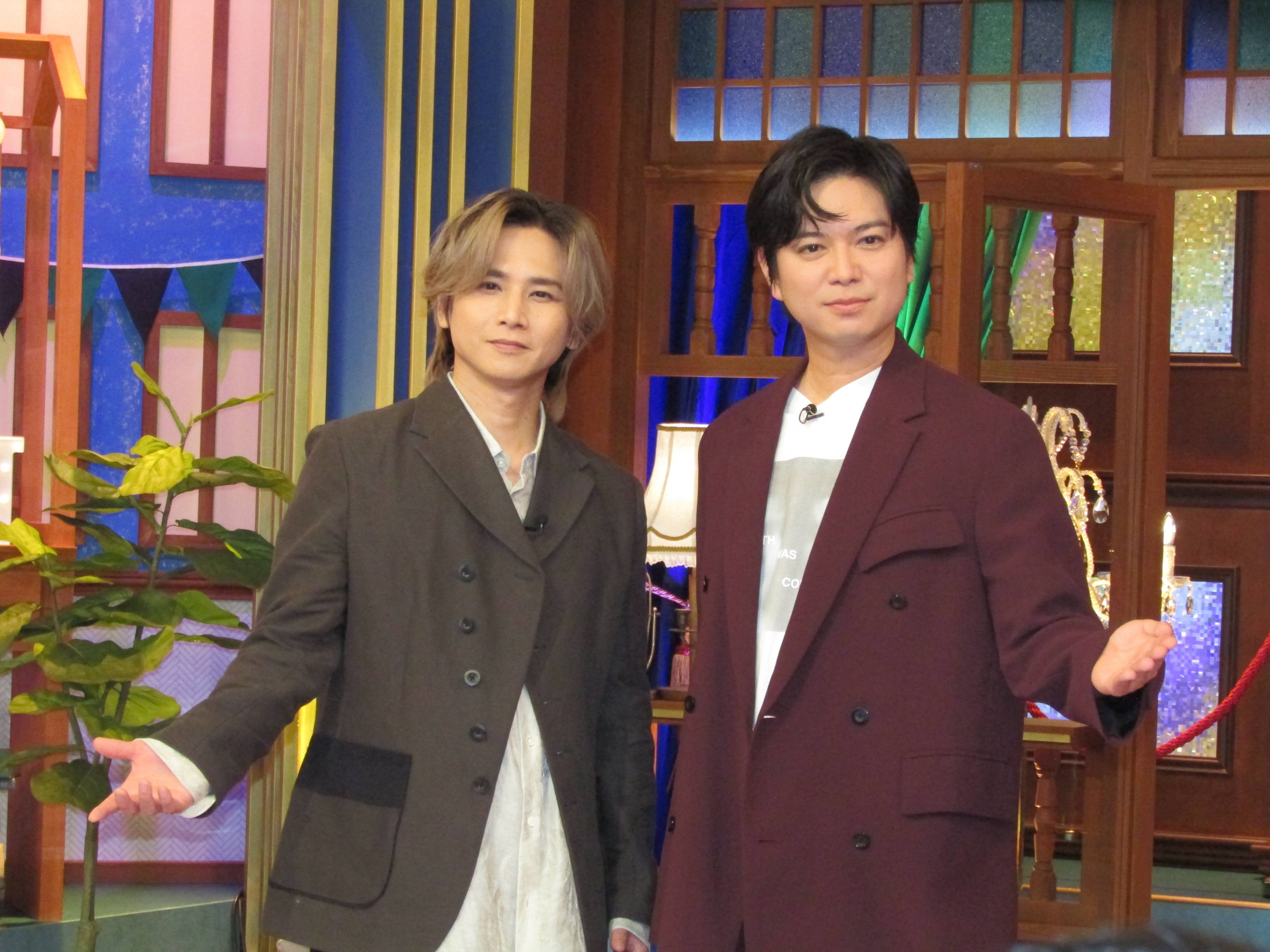 堂本光一＆加藤シゲアキが初のMCコンビ。〝動と静〟の好相性で10月6日
