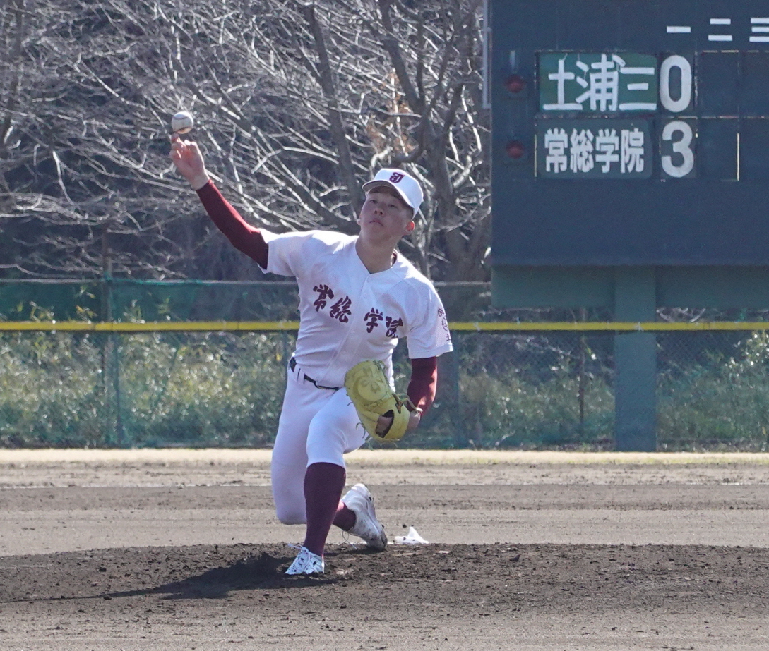 常総学院が選抜大会に向けて１０―０快勝 プロ注目の小林芯汰は４回無失点も３四死球を反省 - サンスポ