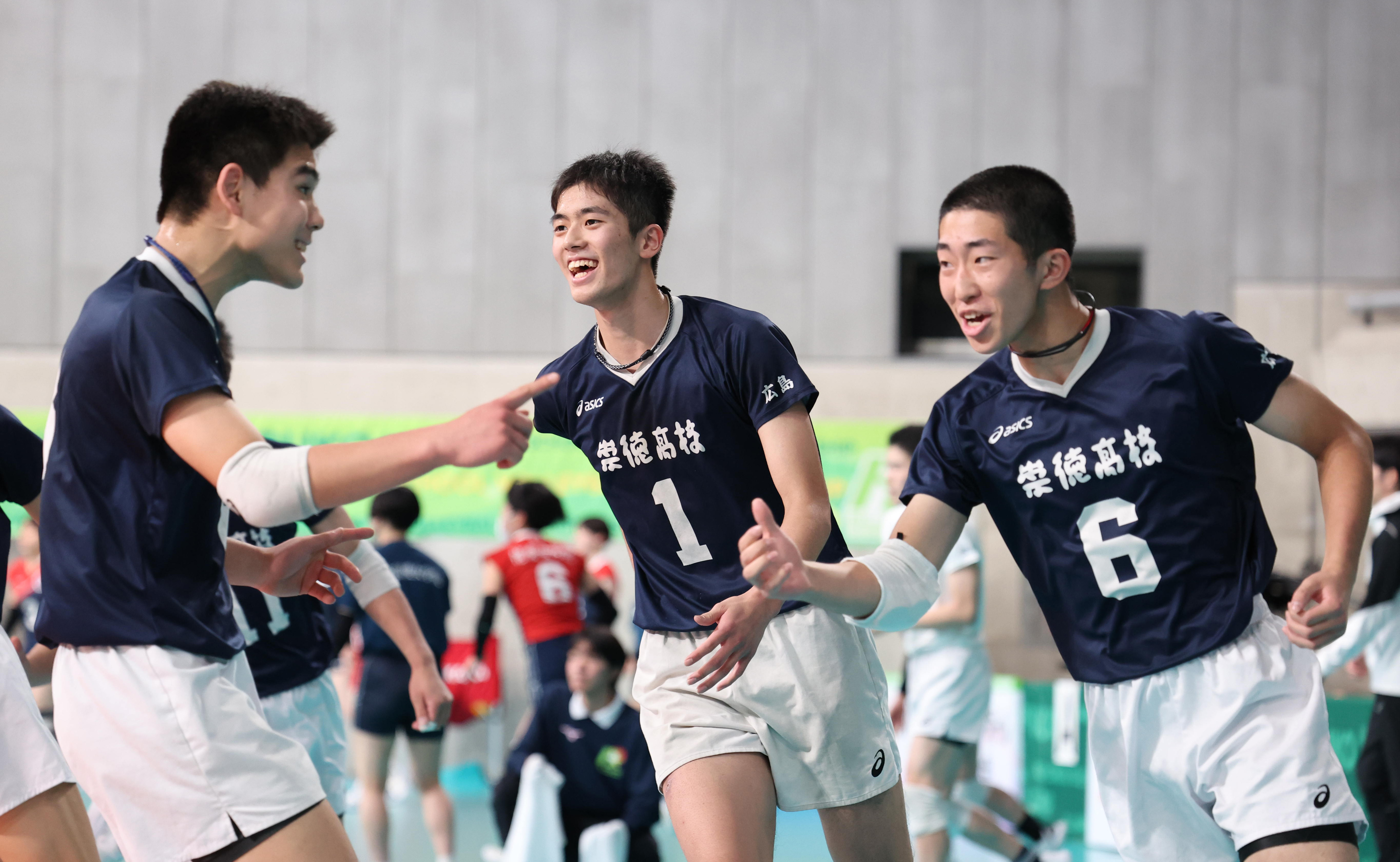 春高バレー】崇徳、37年ぶり5度目Vへ好発進 - サンスポ