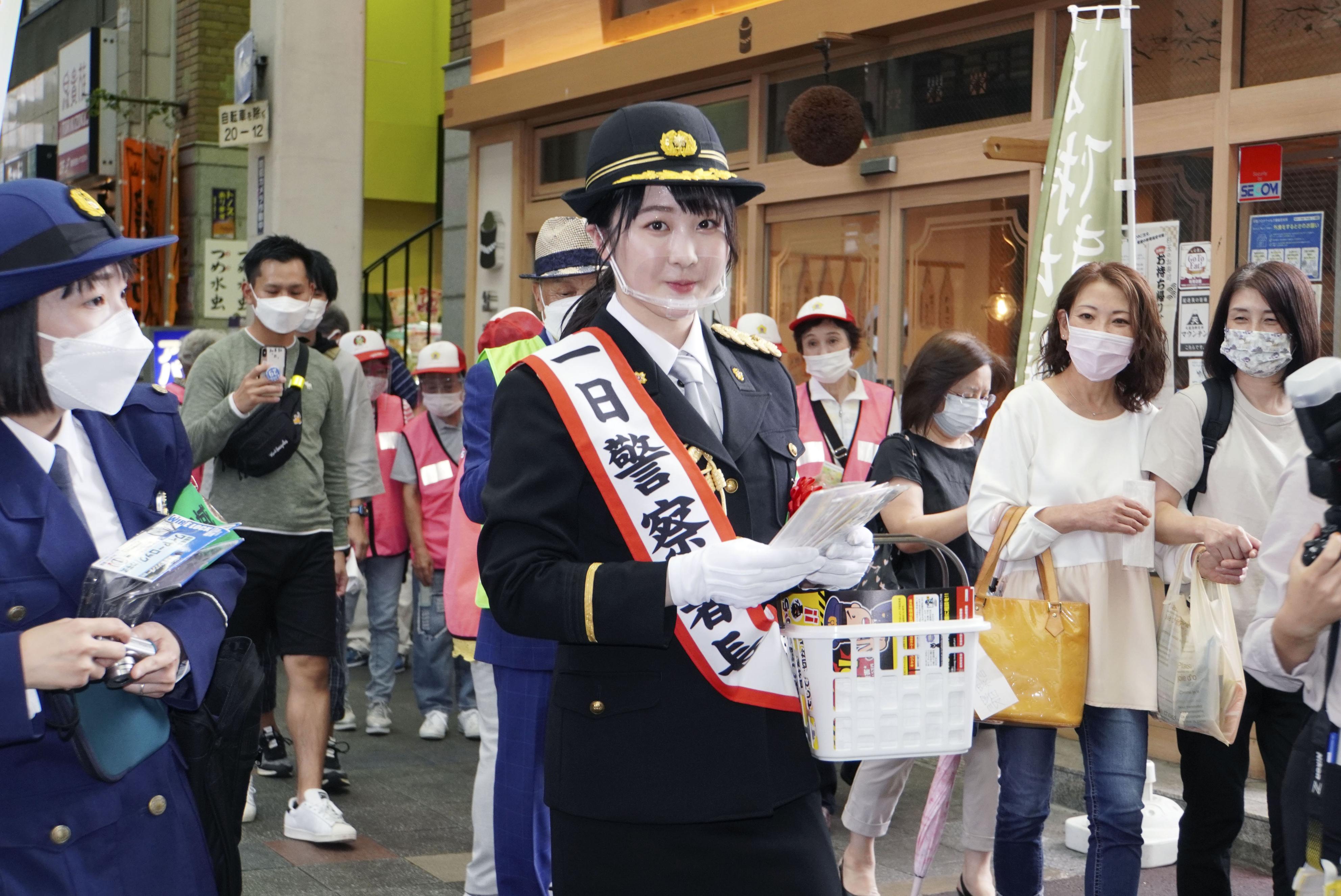 特殊詐欺に気を付けて！ 本田望結さんが一日署長 - 産経ニュース