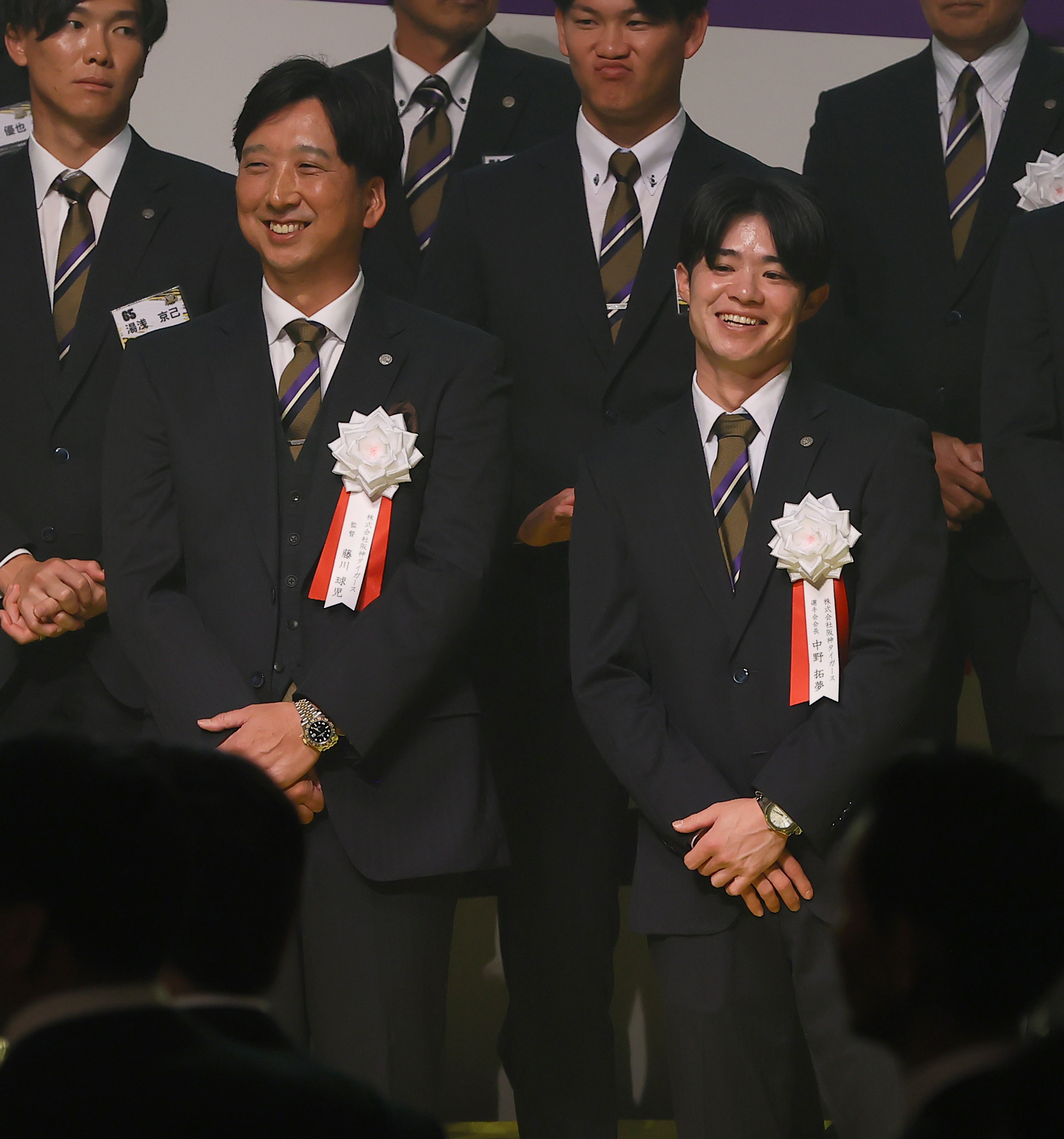 阪神・中野、二塁手でのベストナイン初受賞「率直にうれしい」 - サンスポ