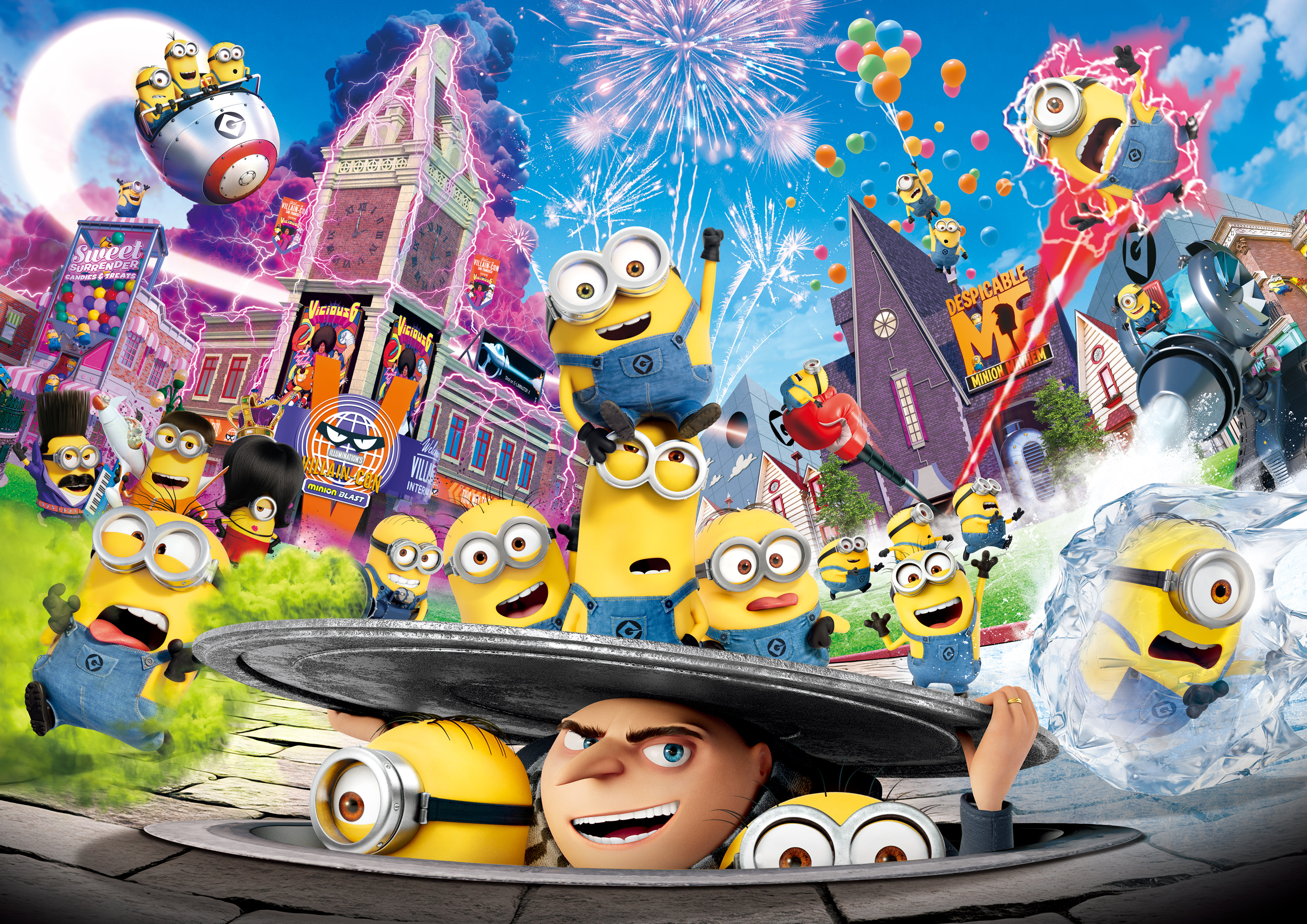 USJ「ミニオン・パーク」罪悪感ゼロの新エリア、7月11日誕生