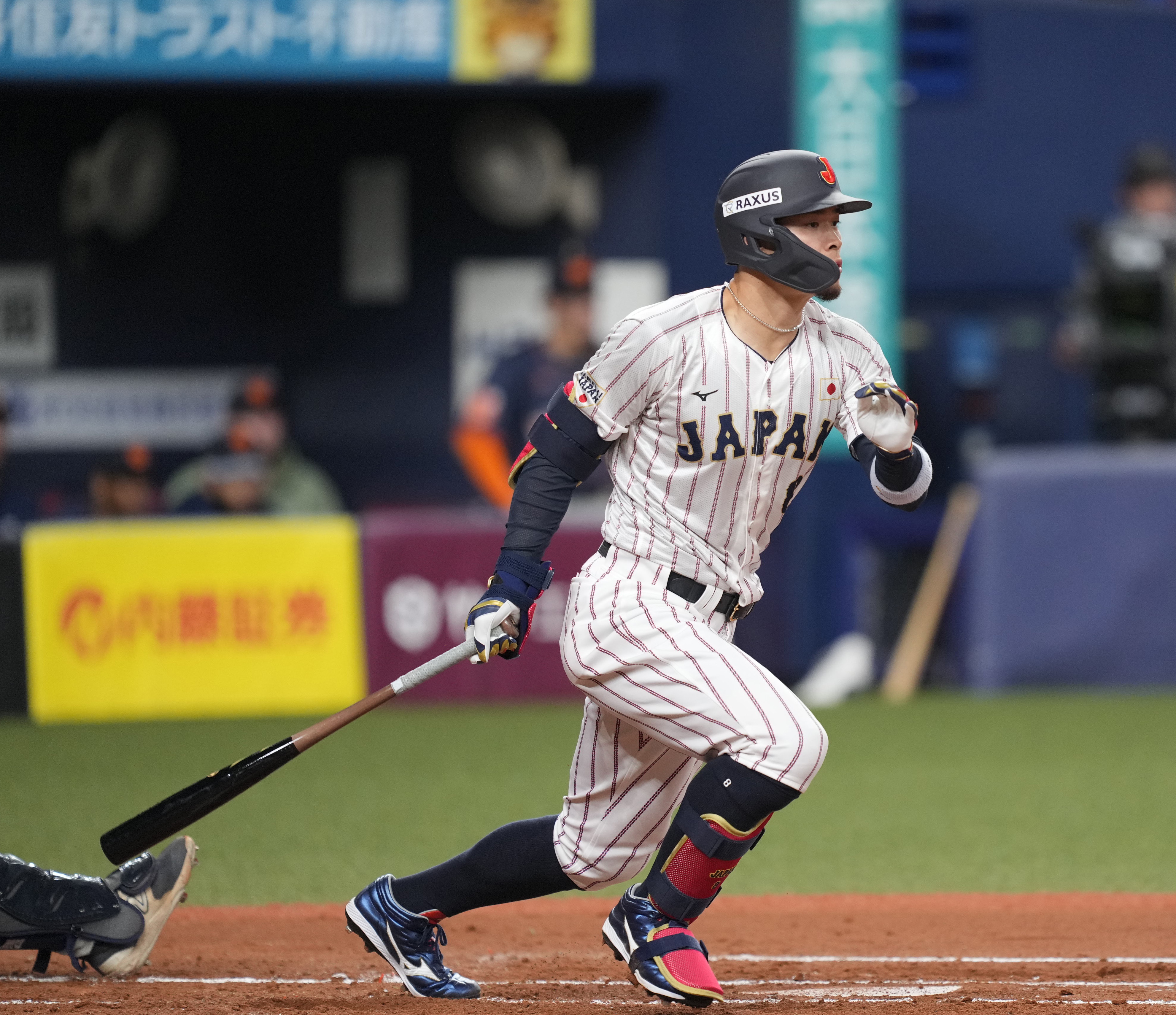 日本代表 WBC オーセンティックユニフォーム 佐藤輝明 8 佐藤輝明 日本