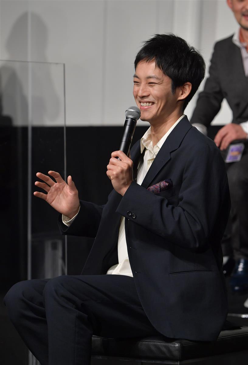 デレデレ松坂桃李 俺の嫁を語る 主演映画 あの頃 完成披露報告会 イザ