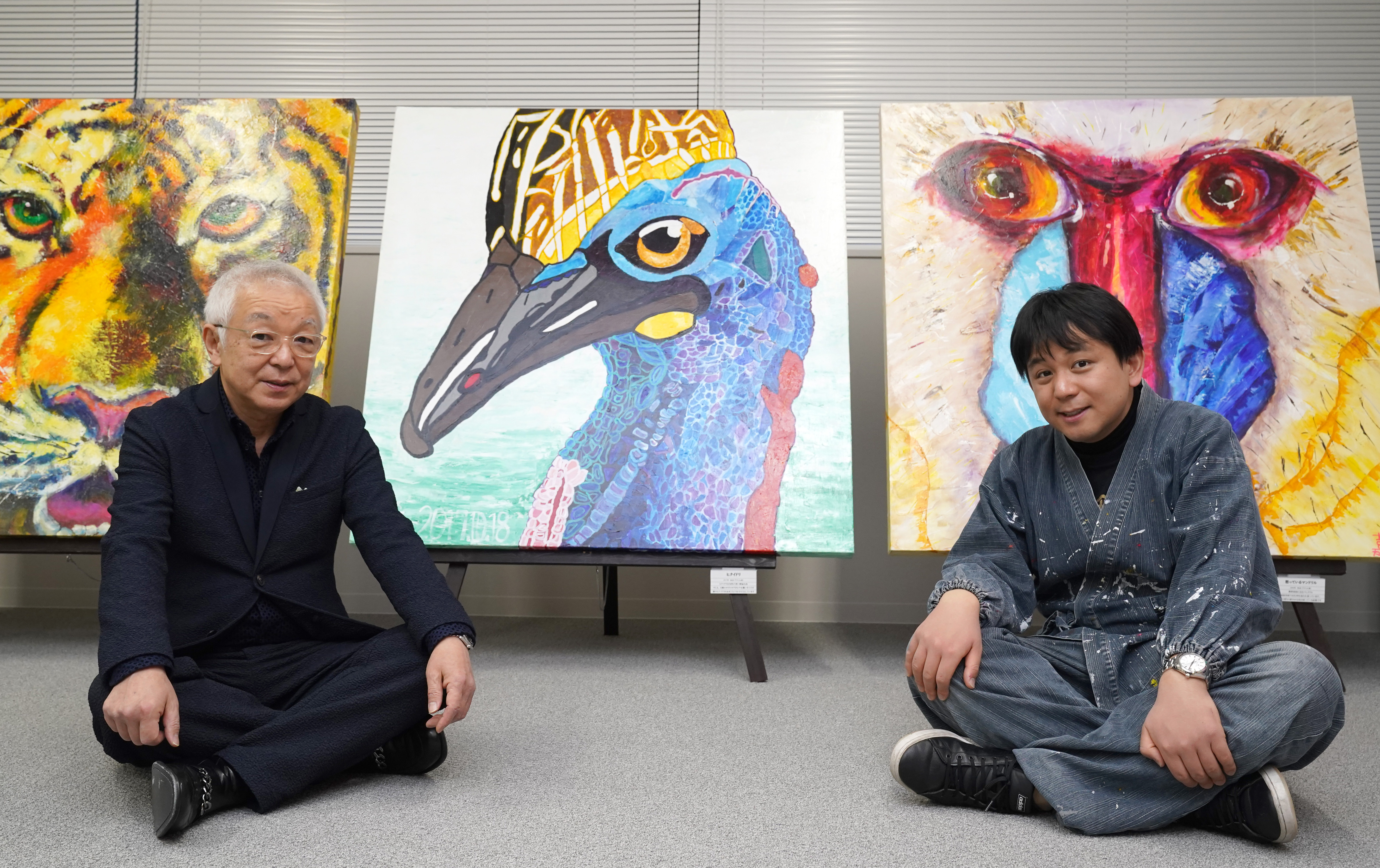 一聞百見】画家、石村嘉成さんの自閉症療育に取り組む父、和徳さん