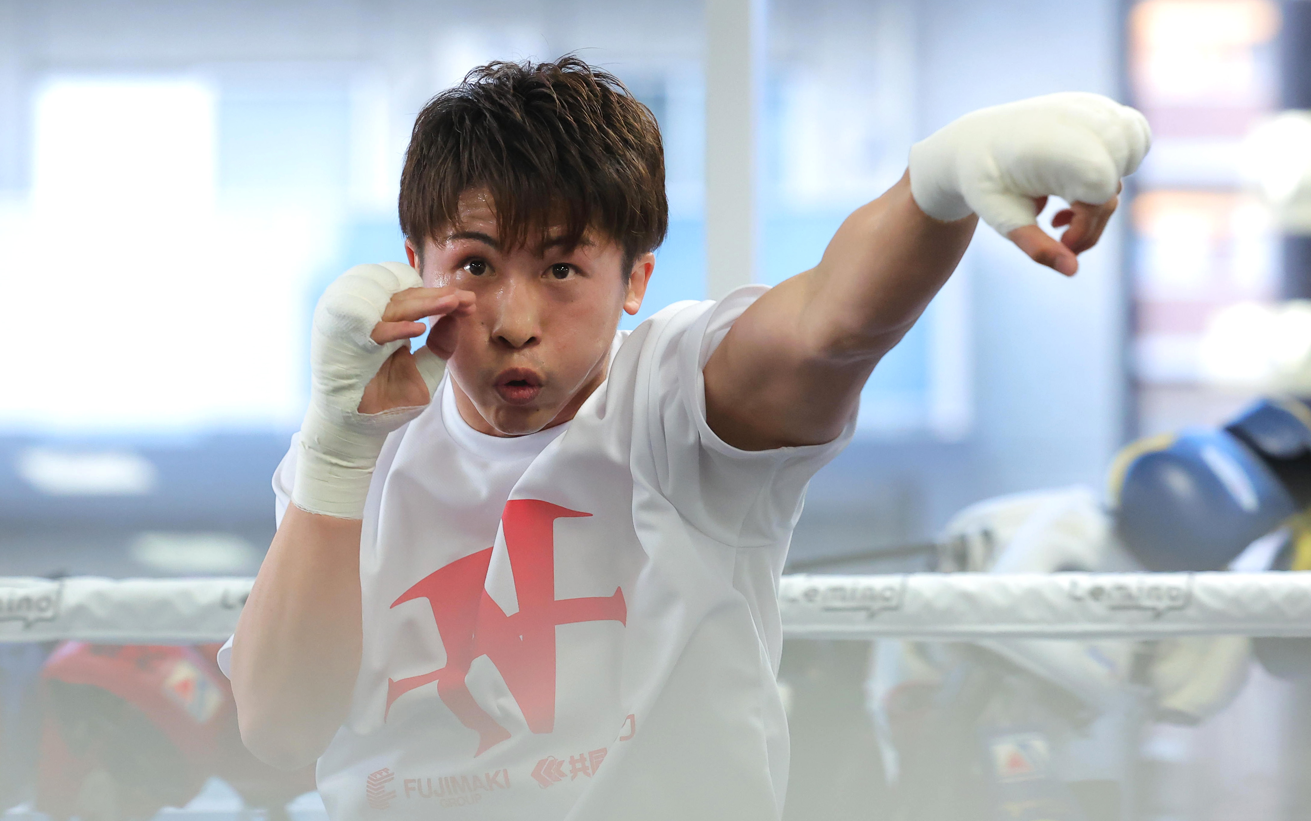 2025年1月24日　井上尚弥vs サム・グットマン　後援会Tシャツ　サイズL 井上尚弥戦「断念」のグッドマン、指名挑戦権「維持」も年内対戦