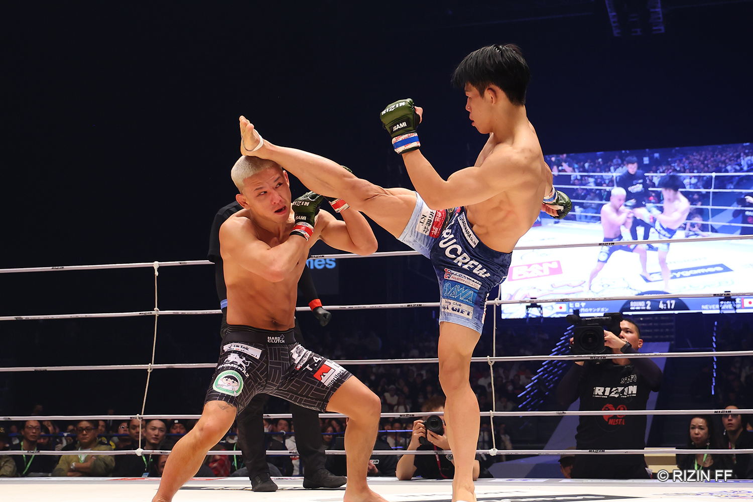 RIZIN.45】朝倉未来の〝まな弟子〟ヒロヤが大金星 修斗2階級