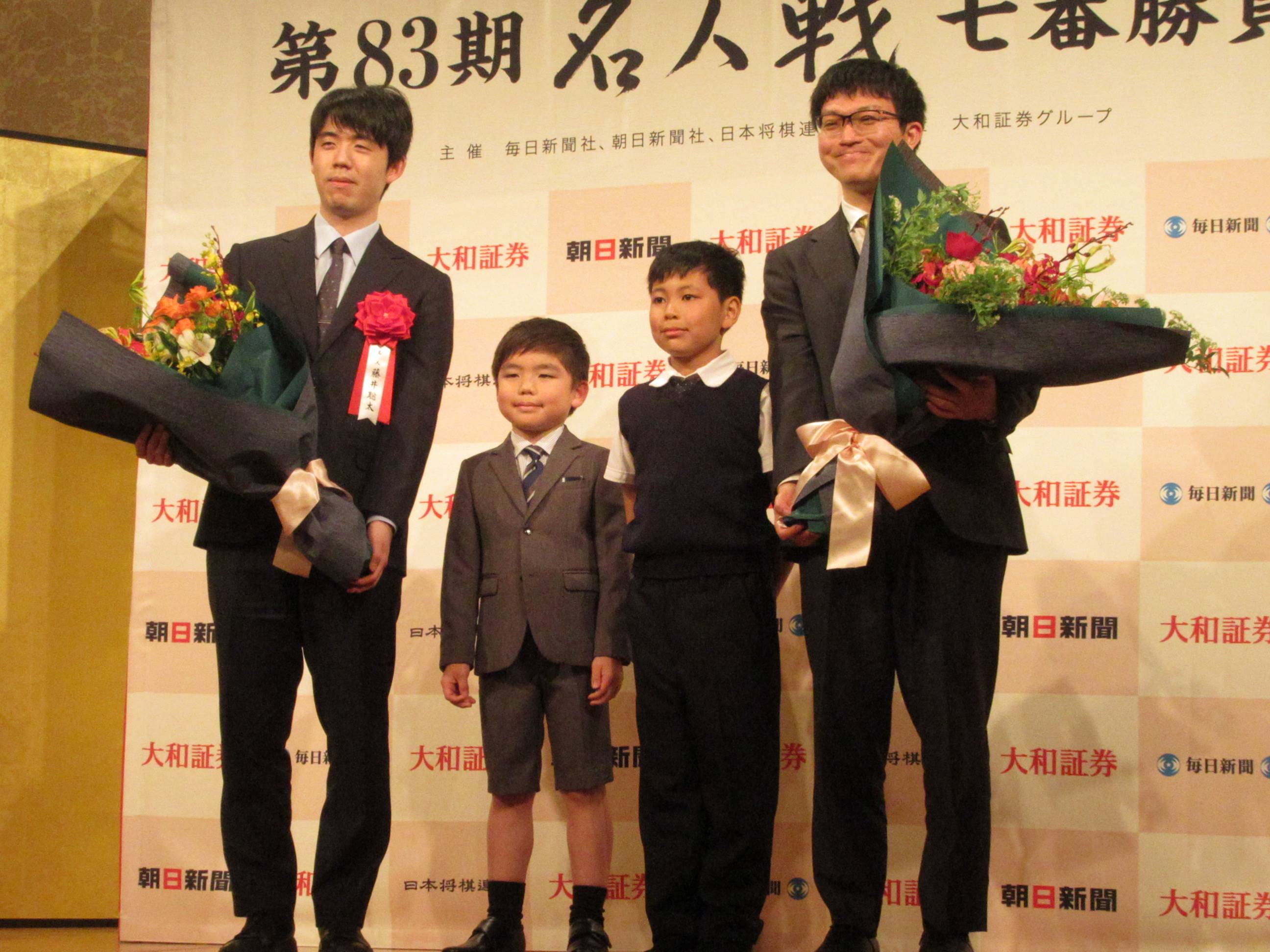 藤井聡太名人、永瀬拓矢九段との再戦に「一手一手より深く考えて