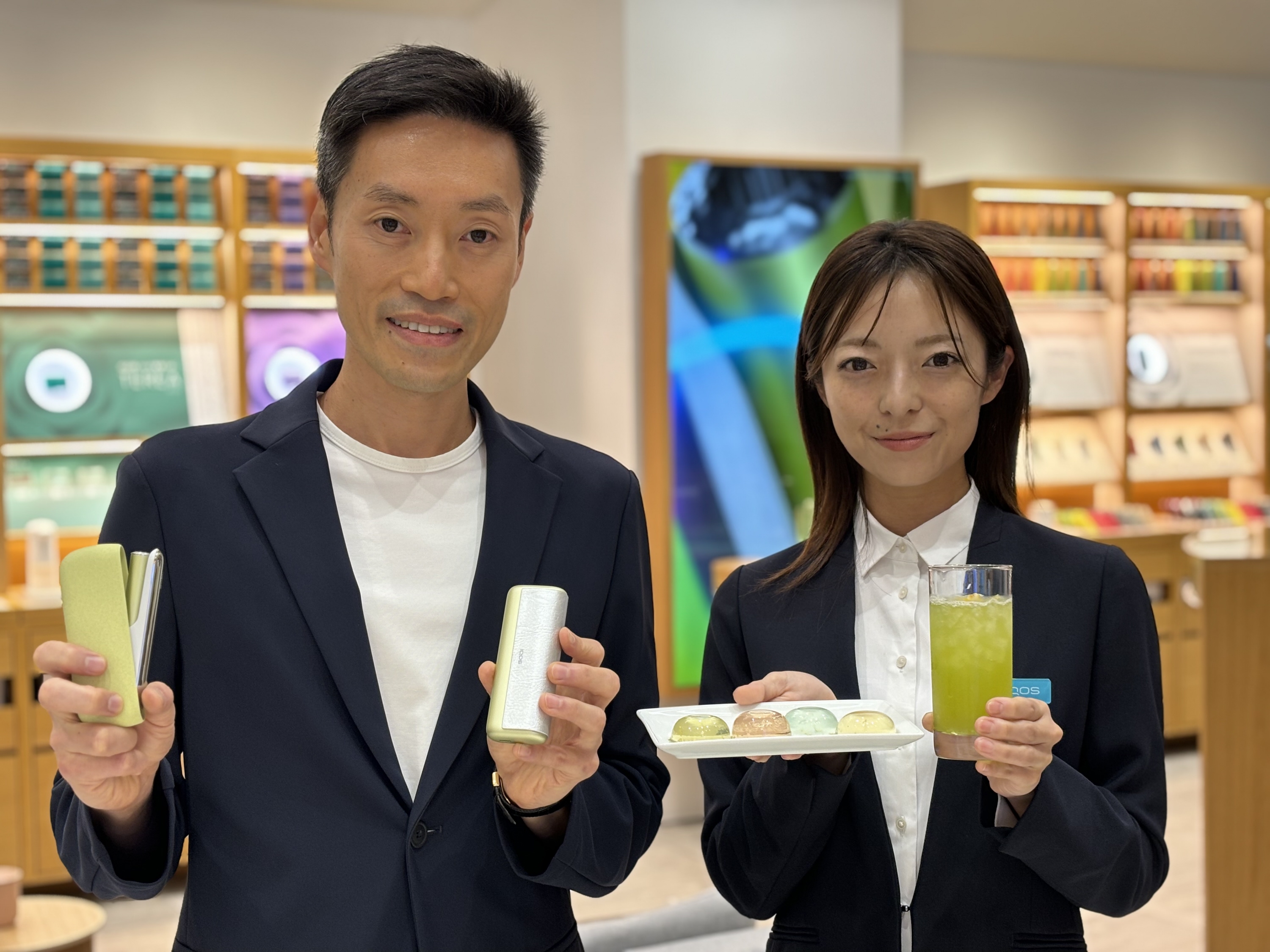 ＩＱＯＳ ＩＬＵＭＡ ＢＲＩＧＨＴモデル」発売記念 ＩＱＯＳストアで