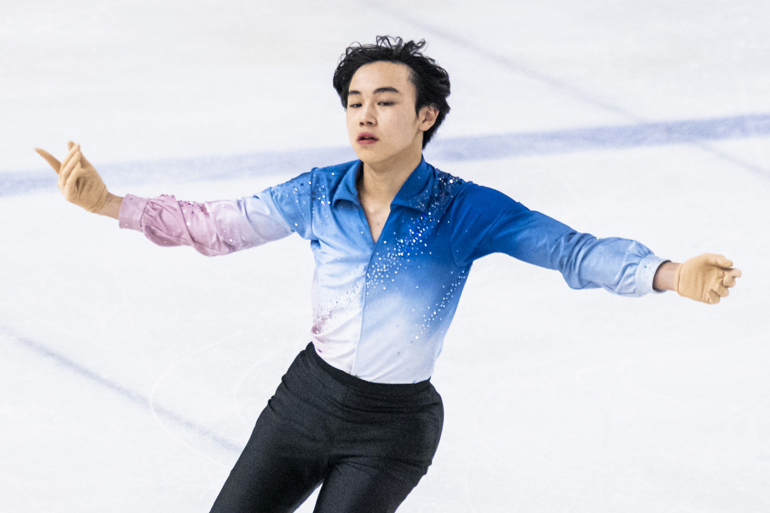 高橋星名が男子SPで首位 フィギュアのジュニアGP第2戦トルコ大会