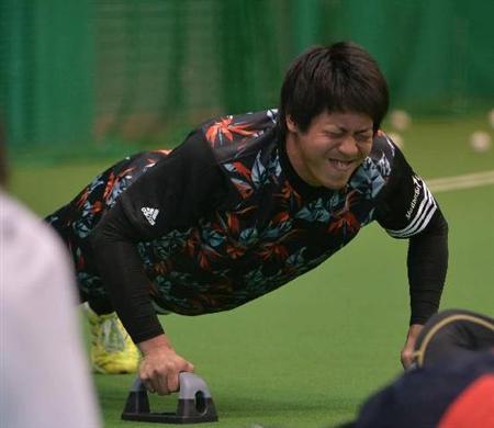 ヤクルト 山田 日本一ボディー作る 今年はムキムキに サンスポ