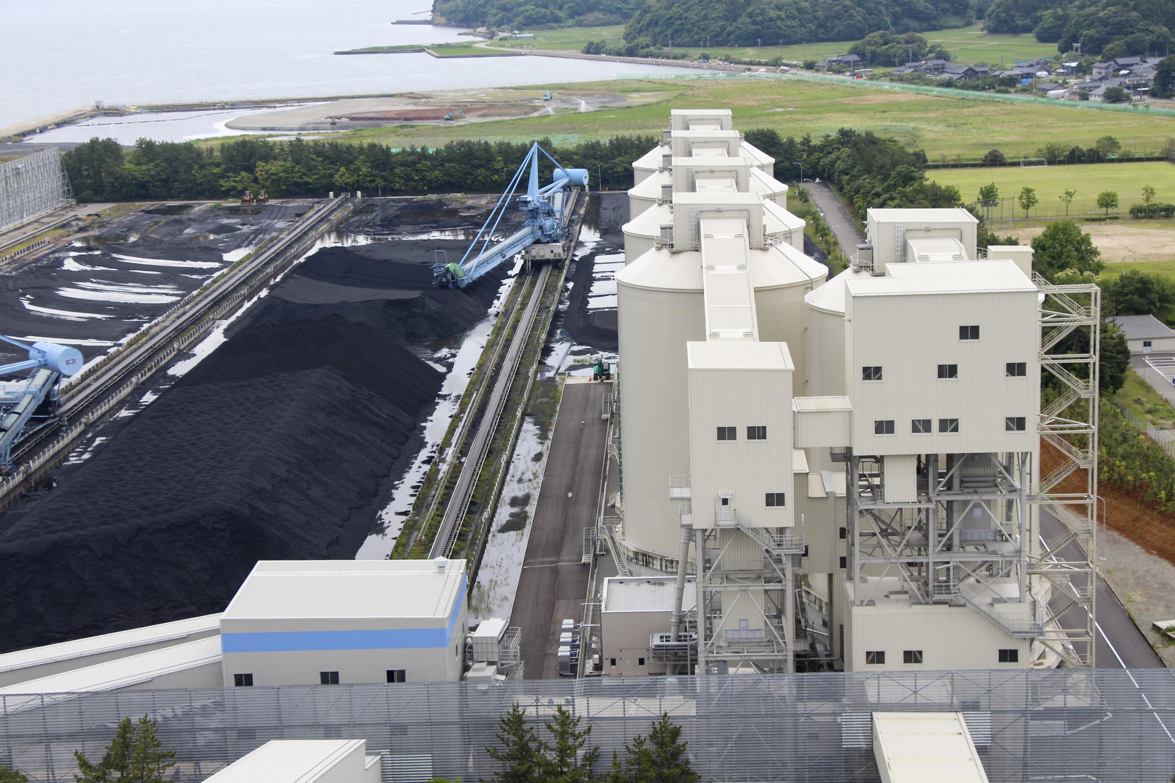 能登地震被災、七尾大田火力公開 北陸電 石炭をバイオマスに置き換え