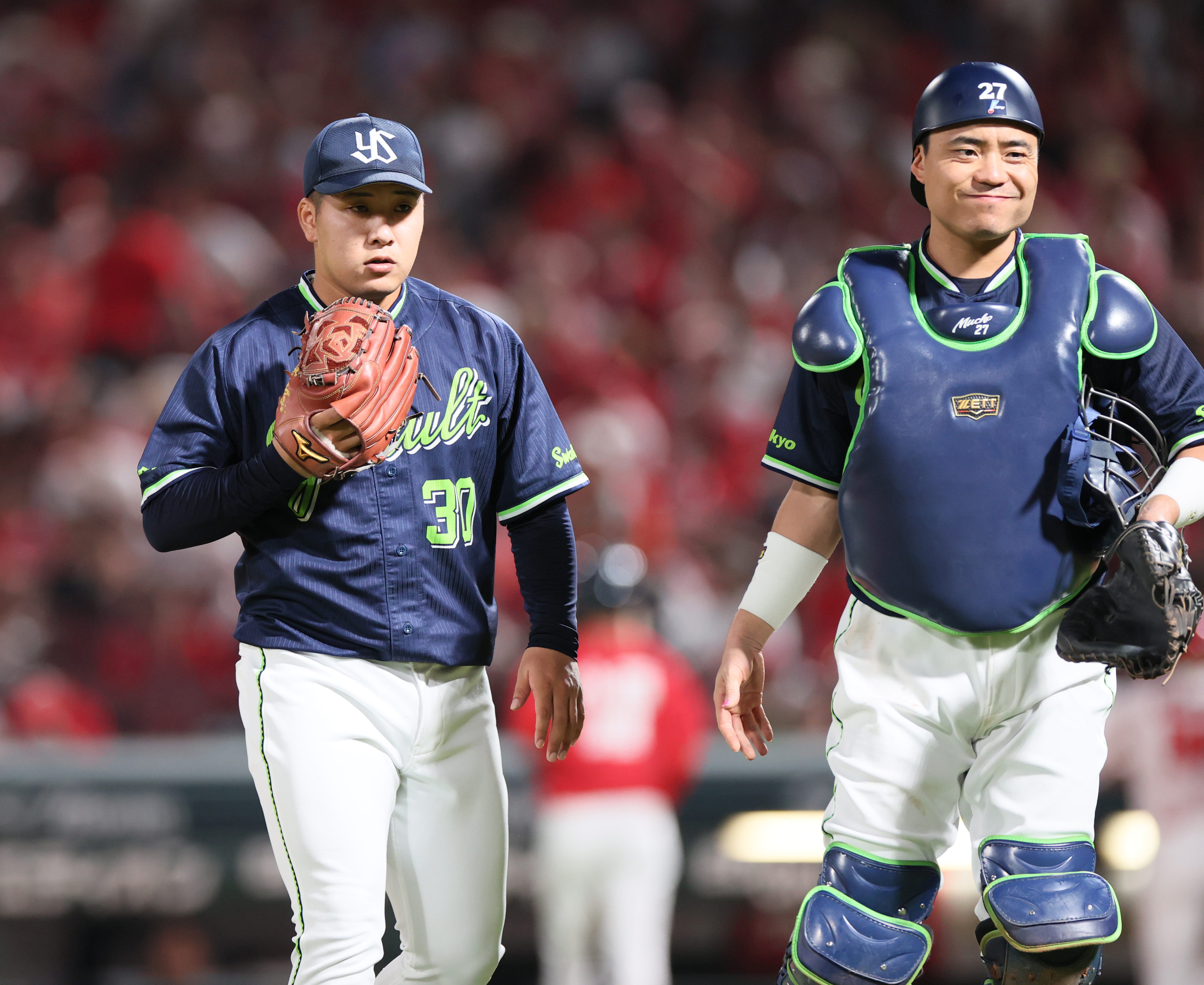 ヤクルト・荘司宏太、見事な火消しで勝利に貢献 目標の新人王へ「最後
