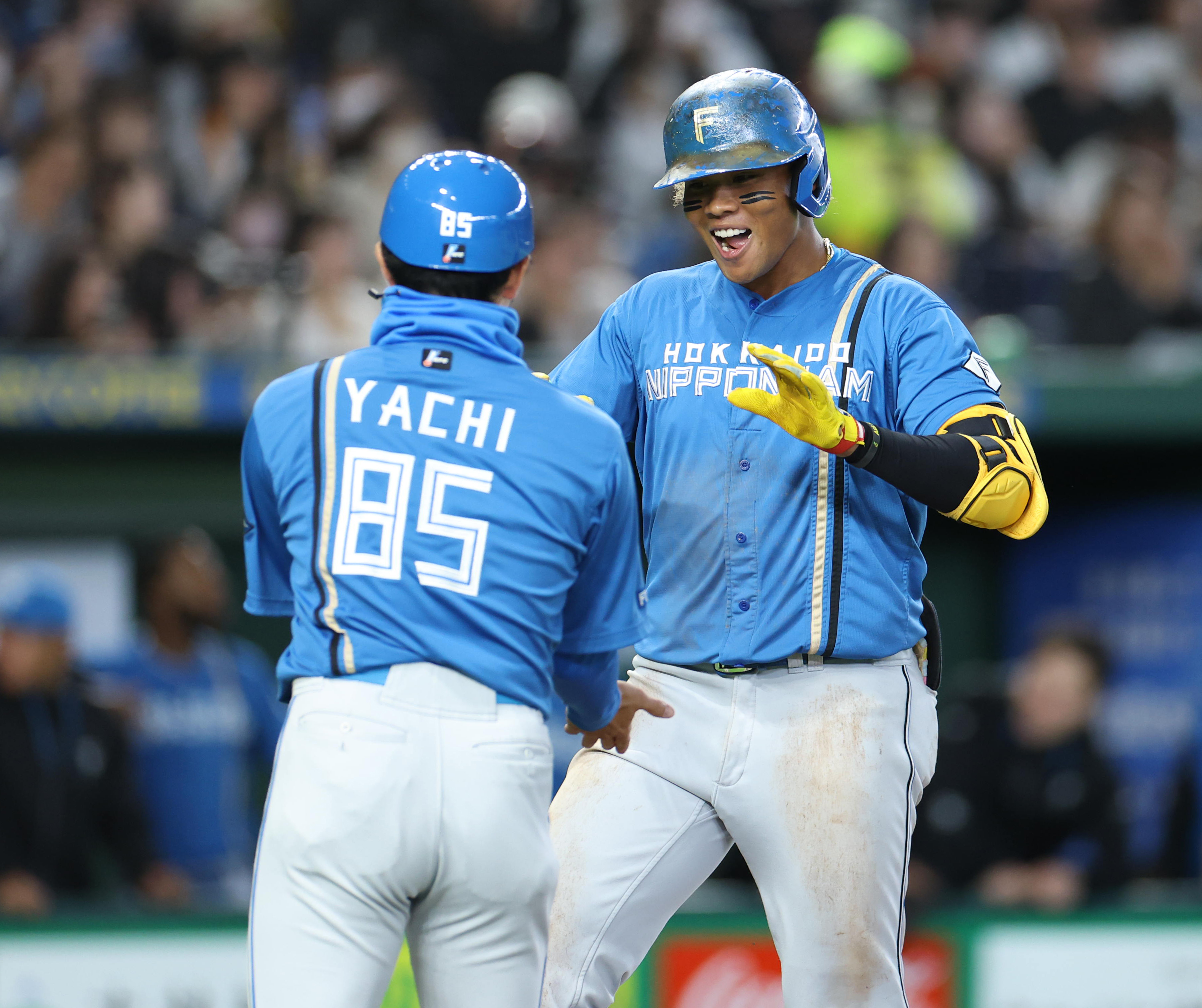 日本ハム・水谷が満塁本塁打「狙う練習をしていた。打てて良かった