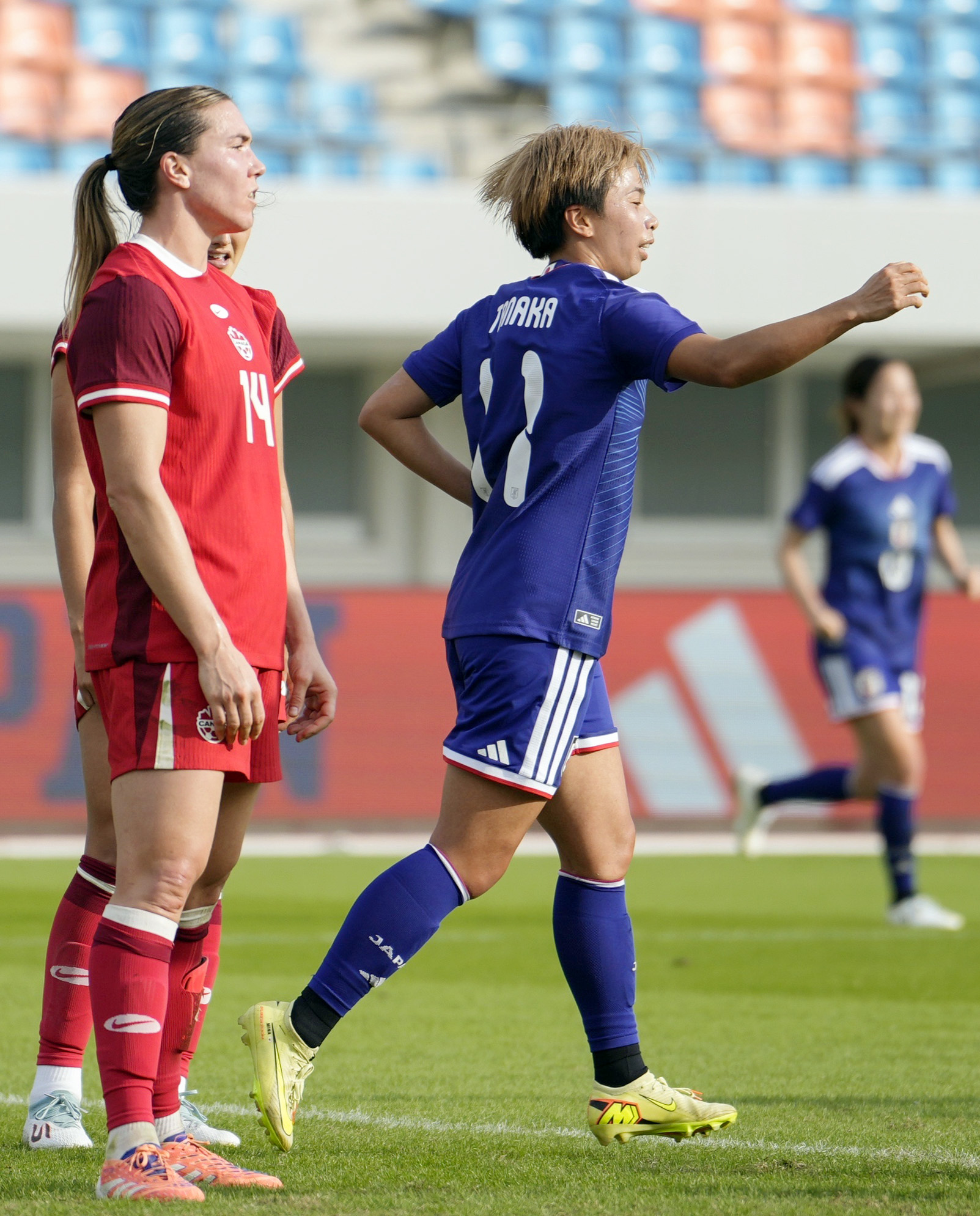 なでしこジャパンが1―0でカナダを下す 長崎で練習試合、年内最後の活動