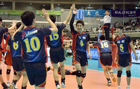 洛南、東亜学園撃破で１３大会ぶりＶ王手！垂水がチームトップ２２点