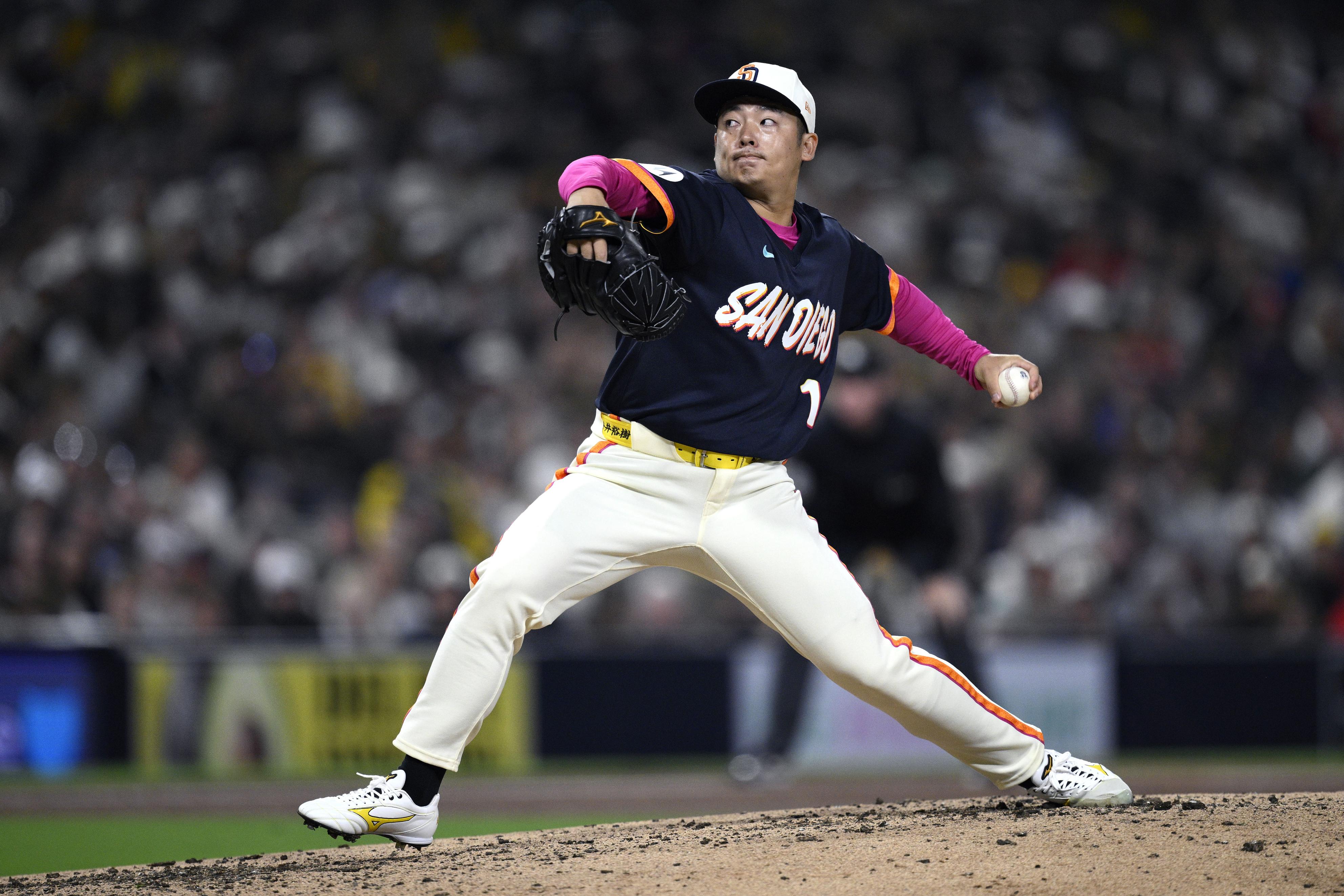 MLB】パドレス・松井裕樹が今季初登板 2回⅔を3安打無失点 - サンスポ