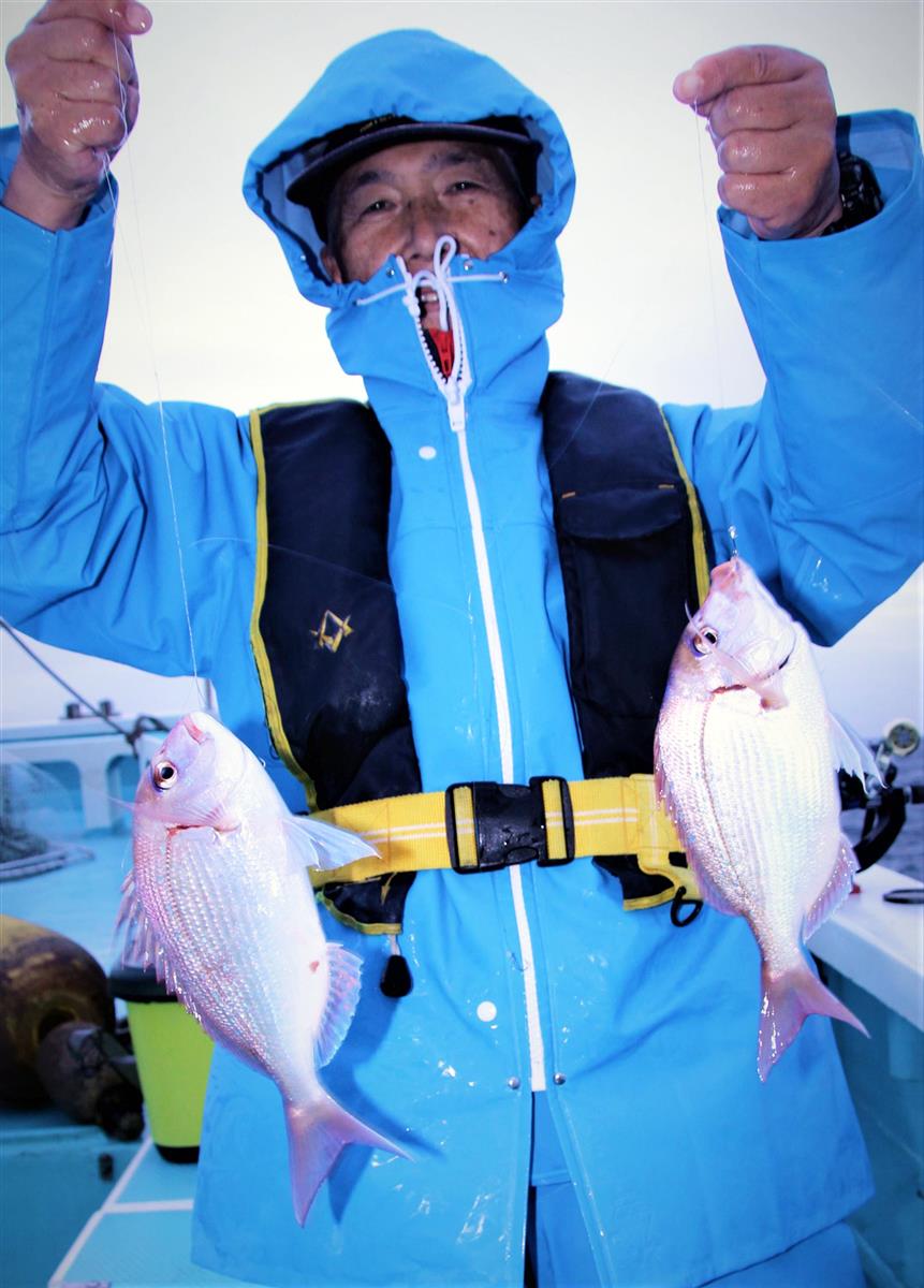 ハナダイ好調トップ２０ ４０尾 お正月の膳に コマセシャクリで狙う 外房 片貝沖 サンスポ