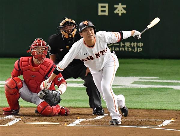 プロ野球 巨人 広島 速報 １ 坂本の２ランで巨人先制 産経ニュース