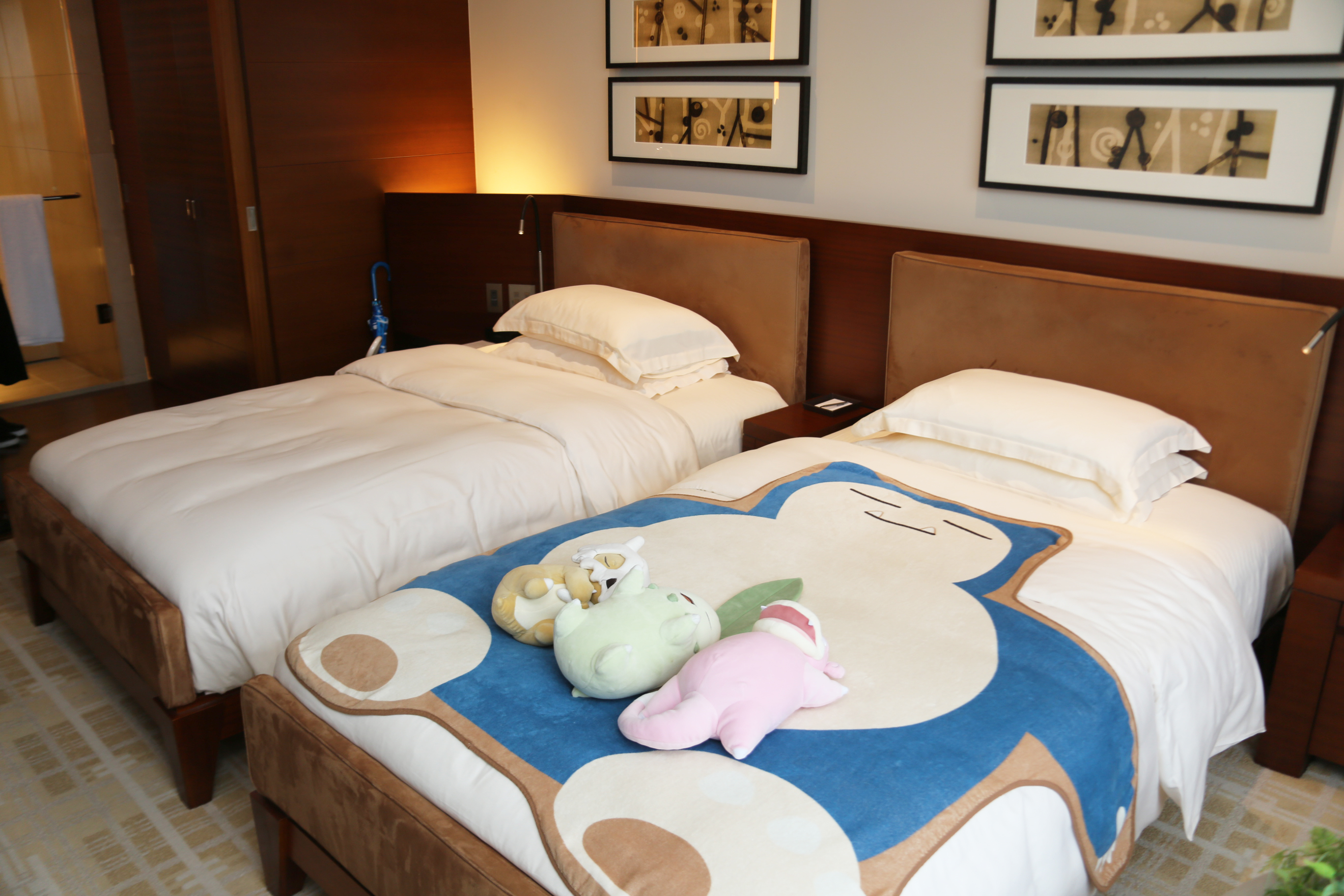 ポケモン　ランチョンマット　ポケモンスリープ　ホテル ポケモンスリープ』の世界へ没入体験!? カビゴンをイメージした