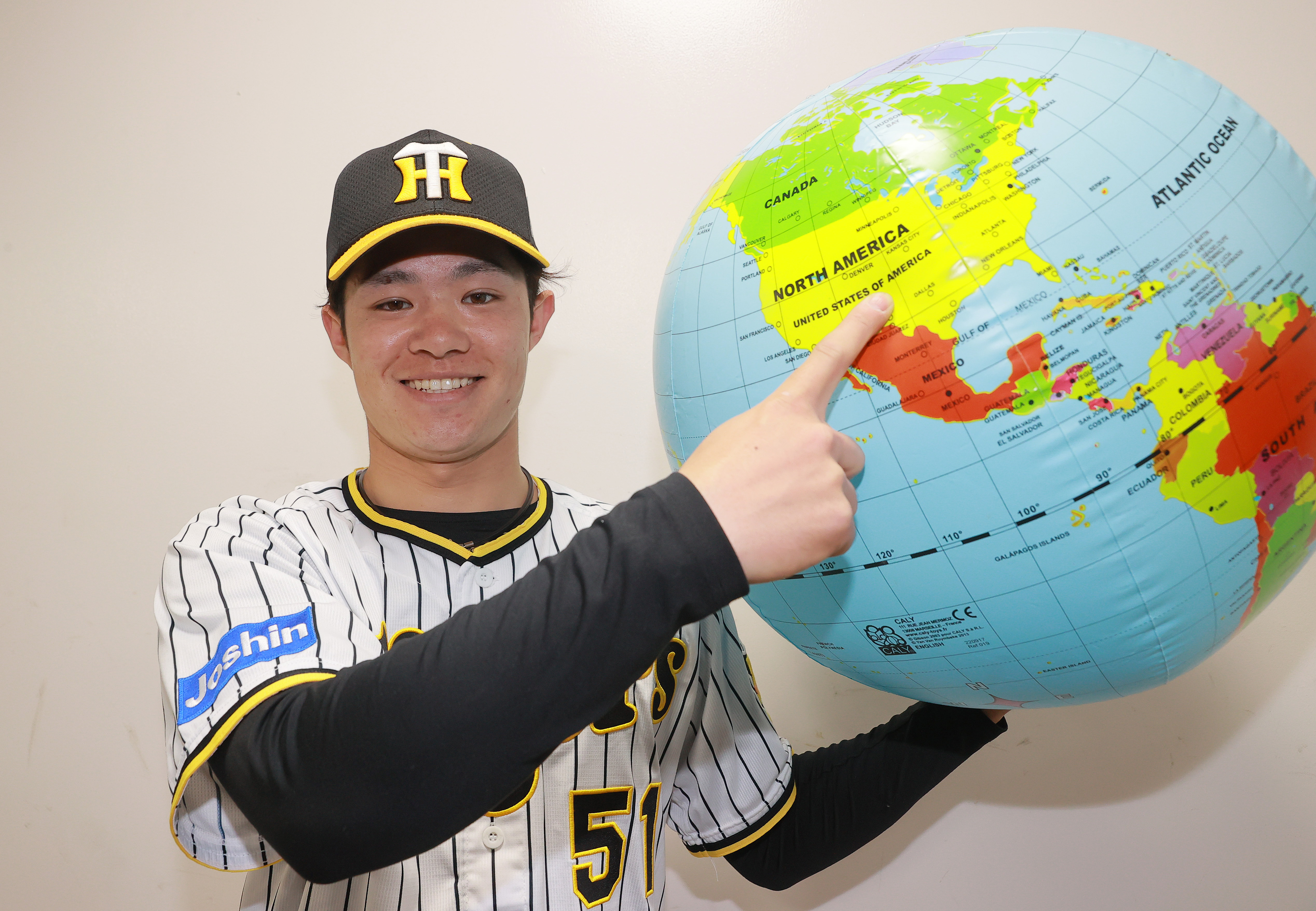 阪神・中野拓夢、侍ジャパン入り正式発表で誓い 同期の佐藤輝明が昨秋