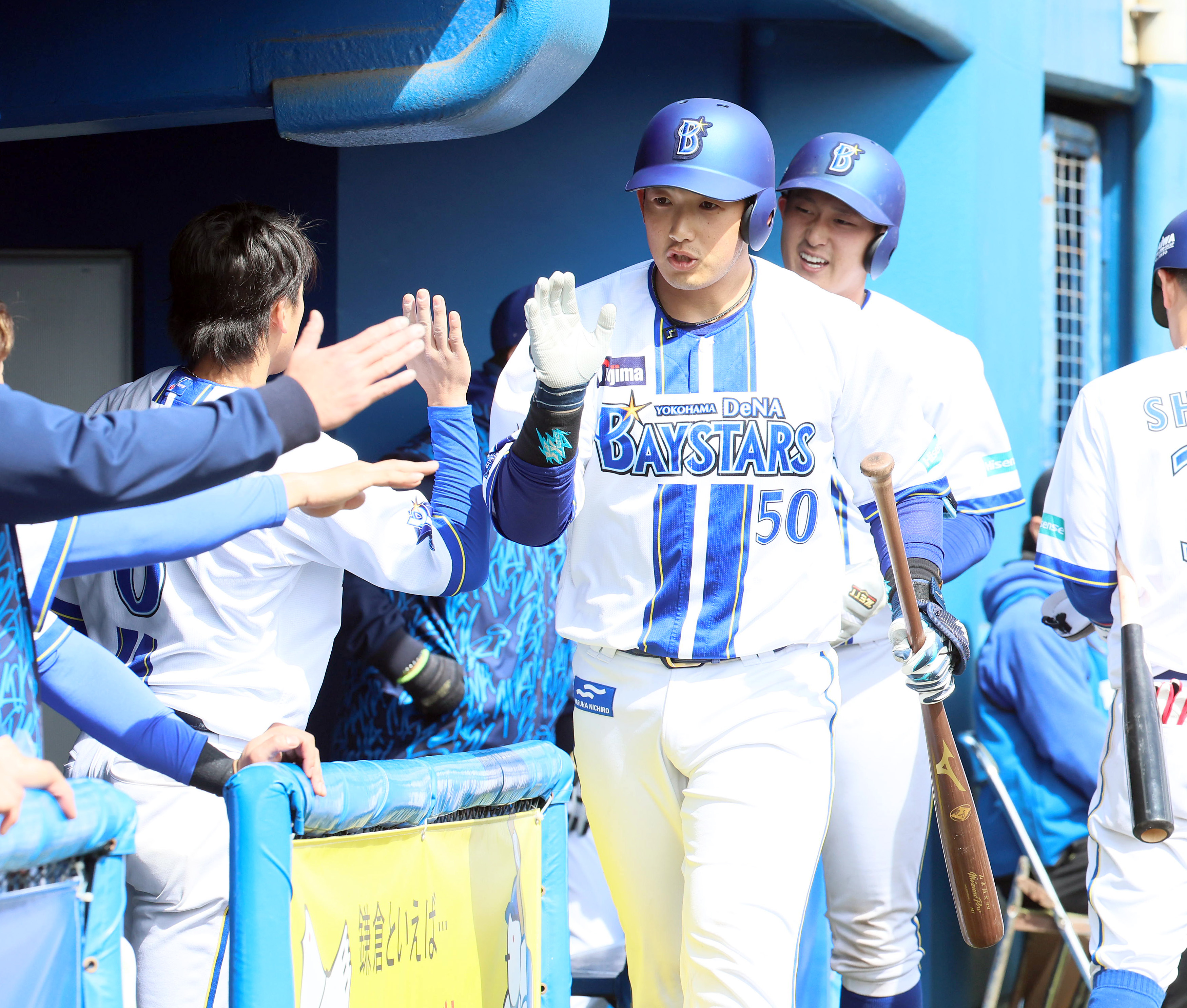 DeNA・山本祐大、体重6キロ増で「しっかり自分のスイングができた