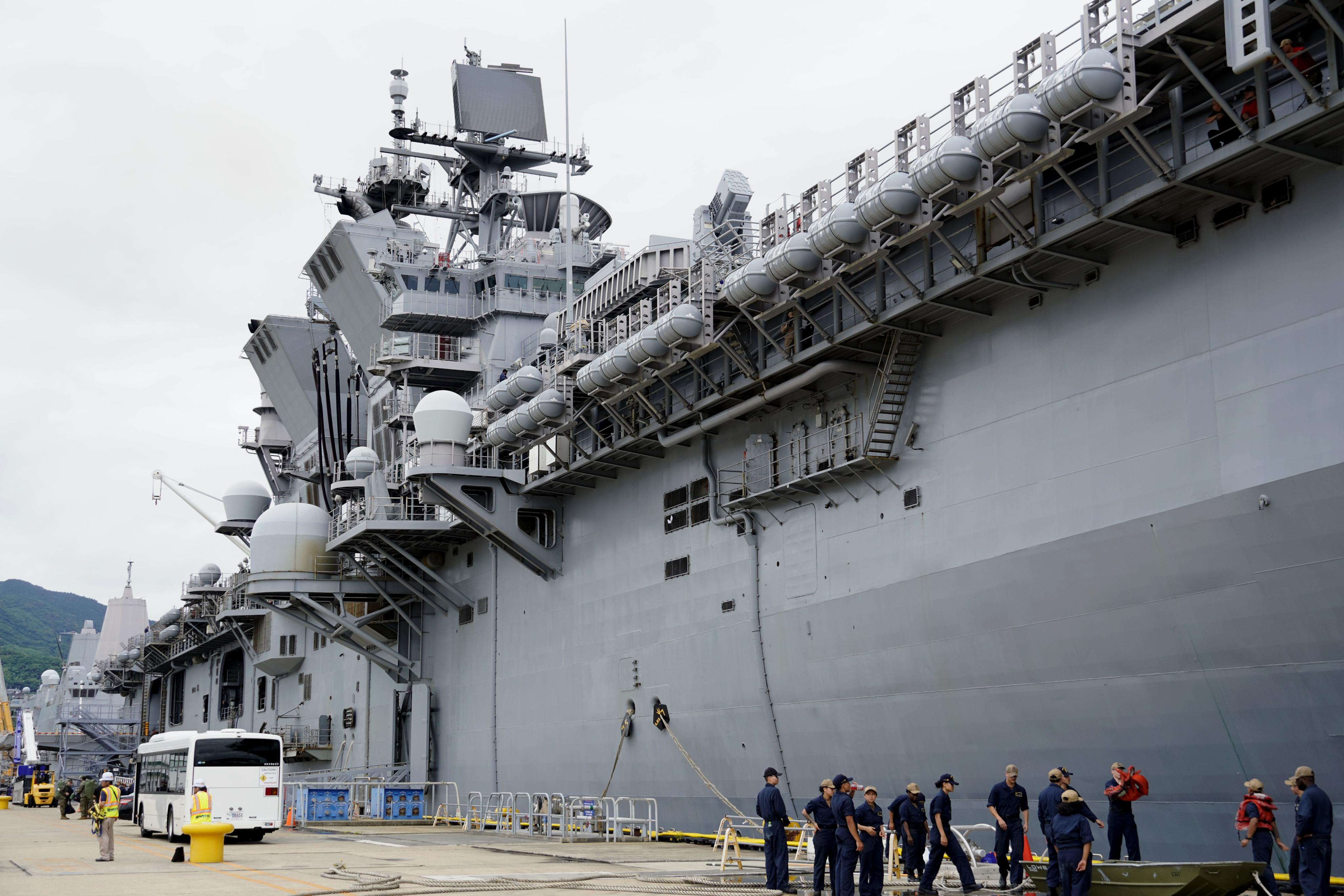 米軍が日本拠点の強襲揚陸艦トリポリや即応部隊も派遣か 対イラン軍事