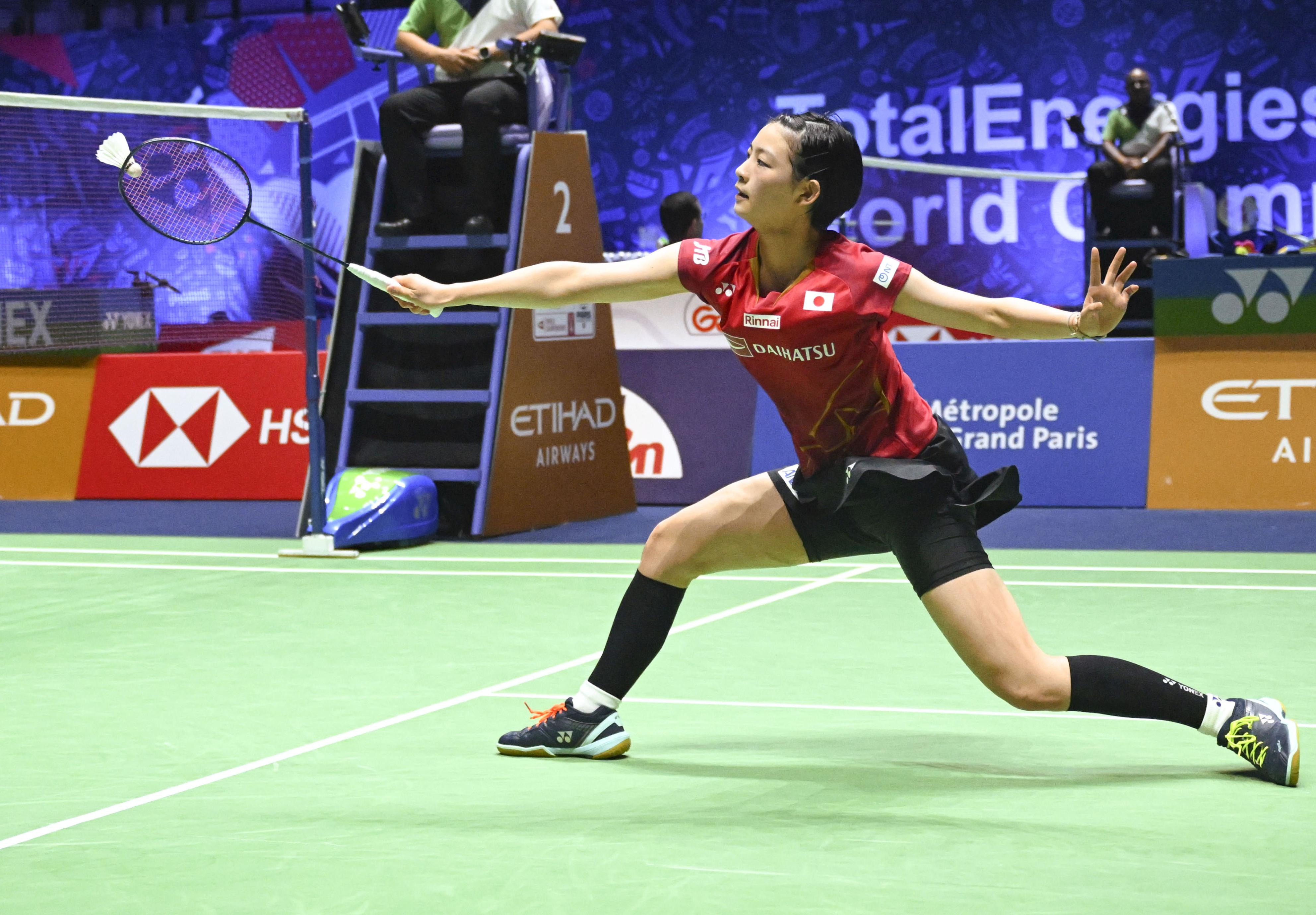 宮崎友花も3回戦へ 台湾選手に2－1で競り勝つ、バドミントン世界