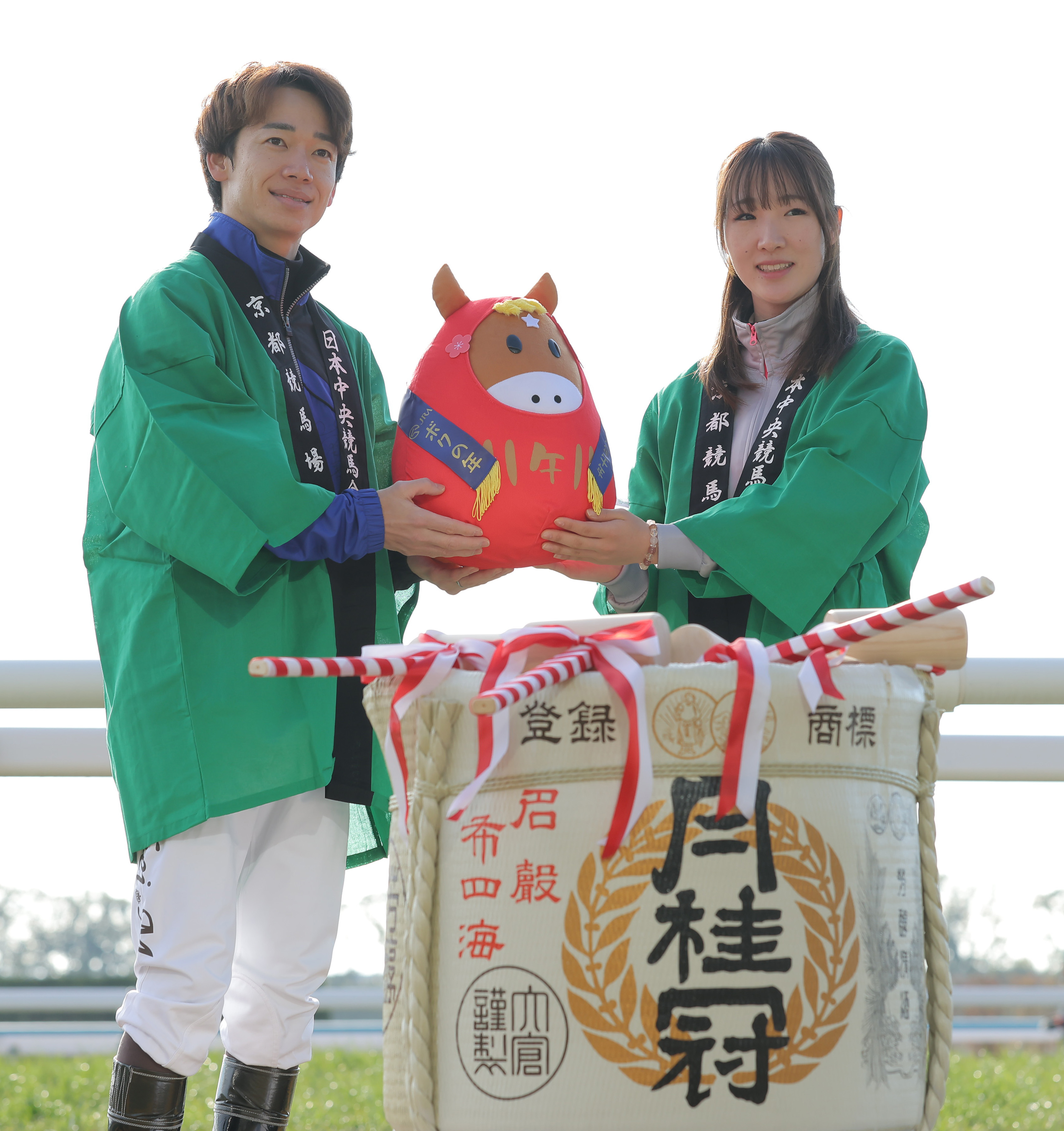 武豊　2023年 京都競馬場 限定フィギュア 京都競馬場 日本ダービー抽選会 A賞 武豊選手 ボビングヘッド