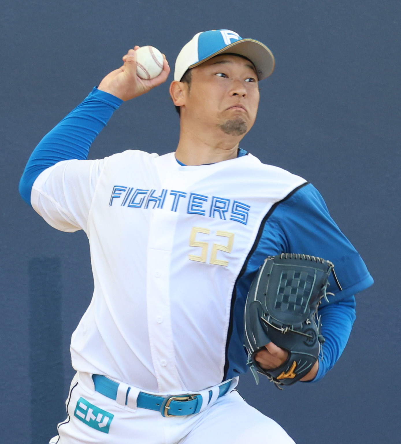 日本ハム ファイターズ ホーム ユニフォーム 池田隆英 サイン Lサイズ