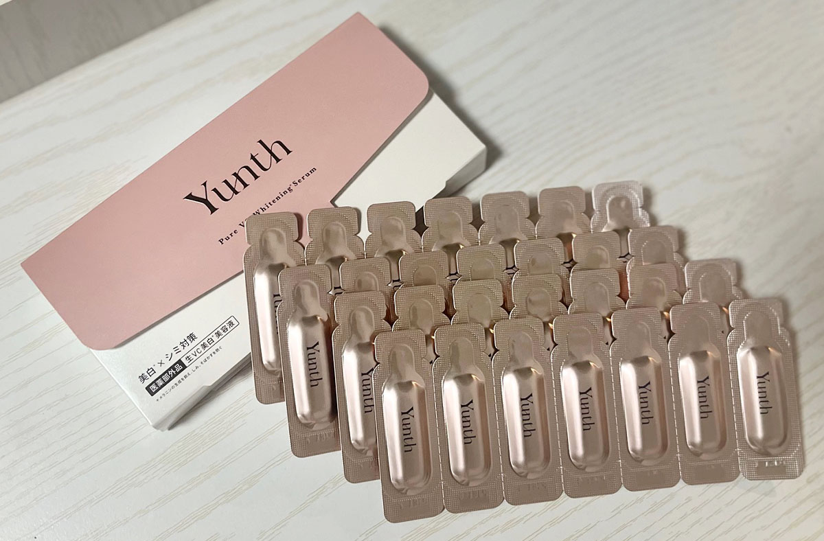 ゆめ様専用【新品】Yunth ユンス 生VC 美白美容液 1ml×28包 5箱