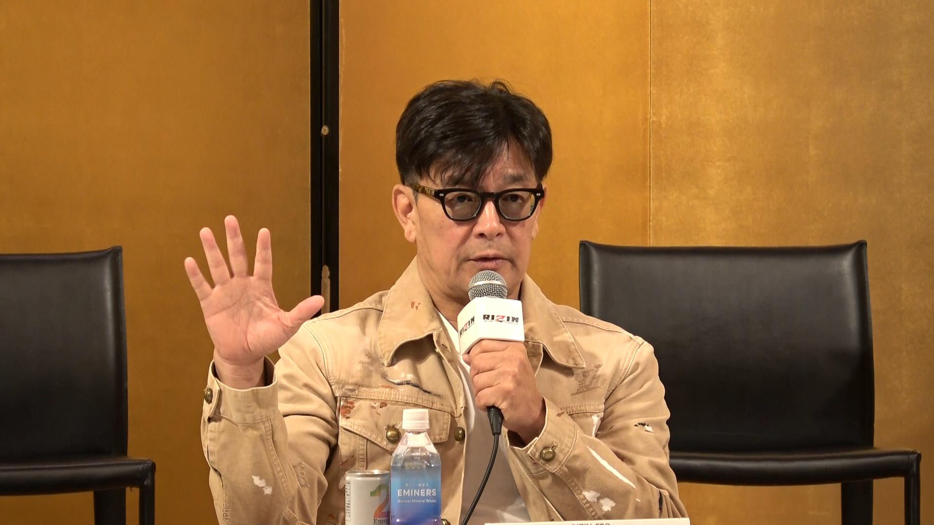 RIZIN】榊原CEO、ライト級戦線は「9月以降、ビビってたじろぐような