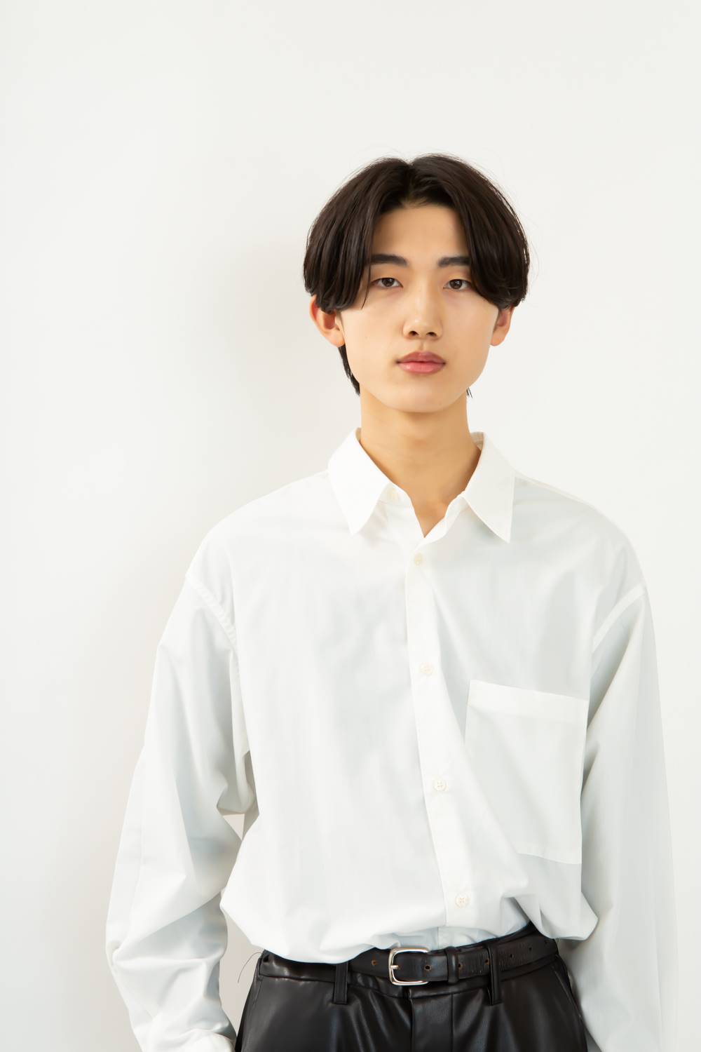 187センチの長身とクールな表情が印象的な安済桜右さん 「ジュノン