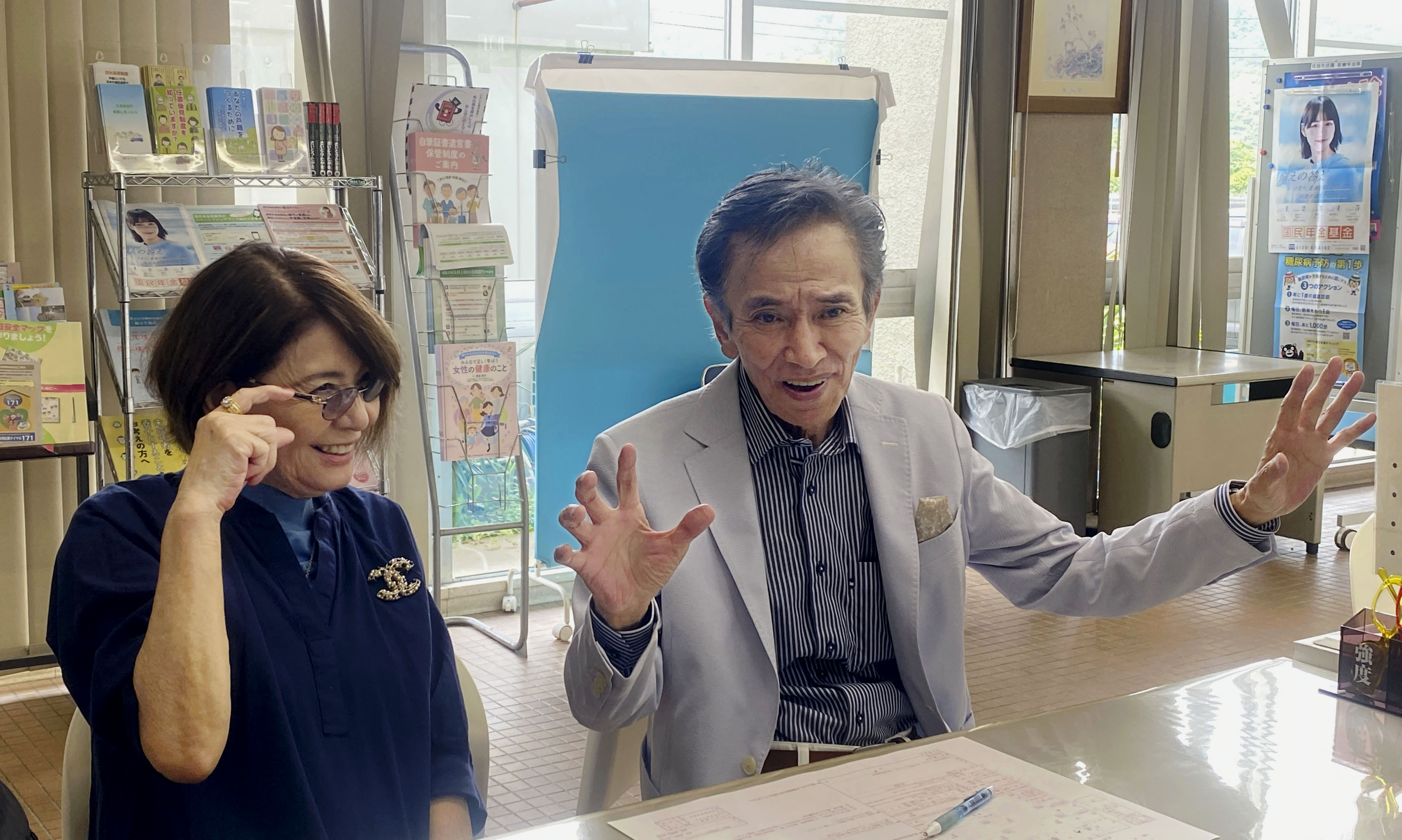 ひし美ゆり子、「ショックだった」夫の腎臓がん 岡崎徹氏とのシニア婚