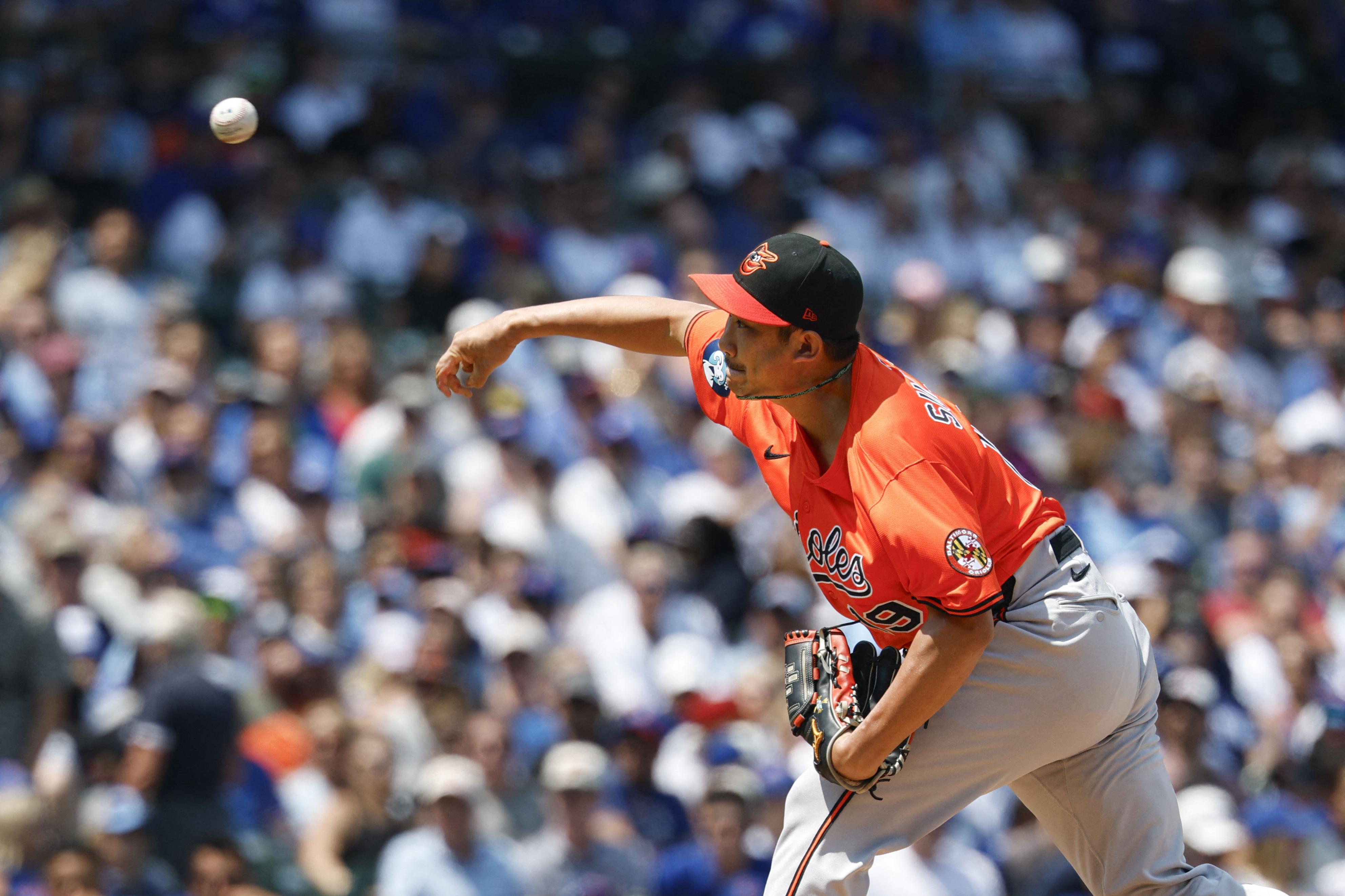 【USモデル】MLBオリオールズ　キャップ　菅野選手 MLB】オリオールズがついに連敗ストップ 延長11回の熱戦を制す