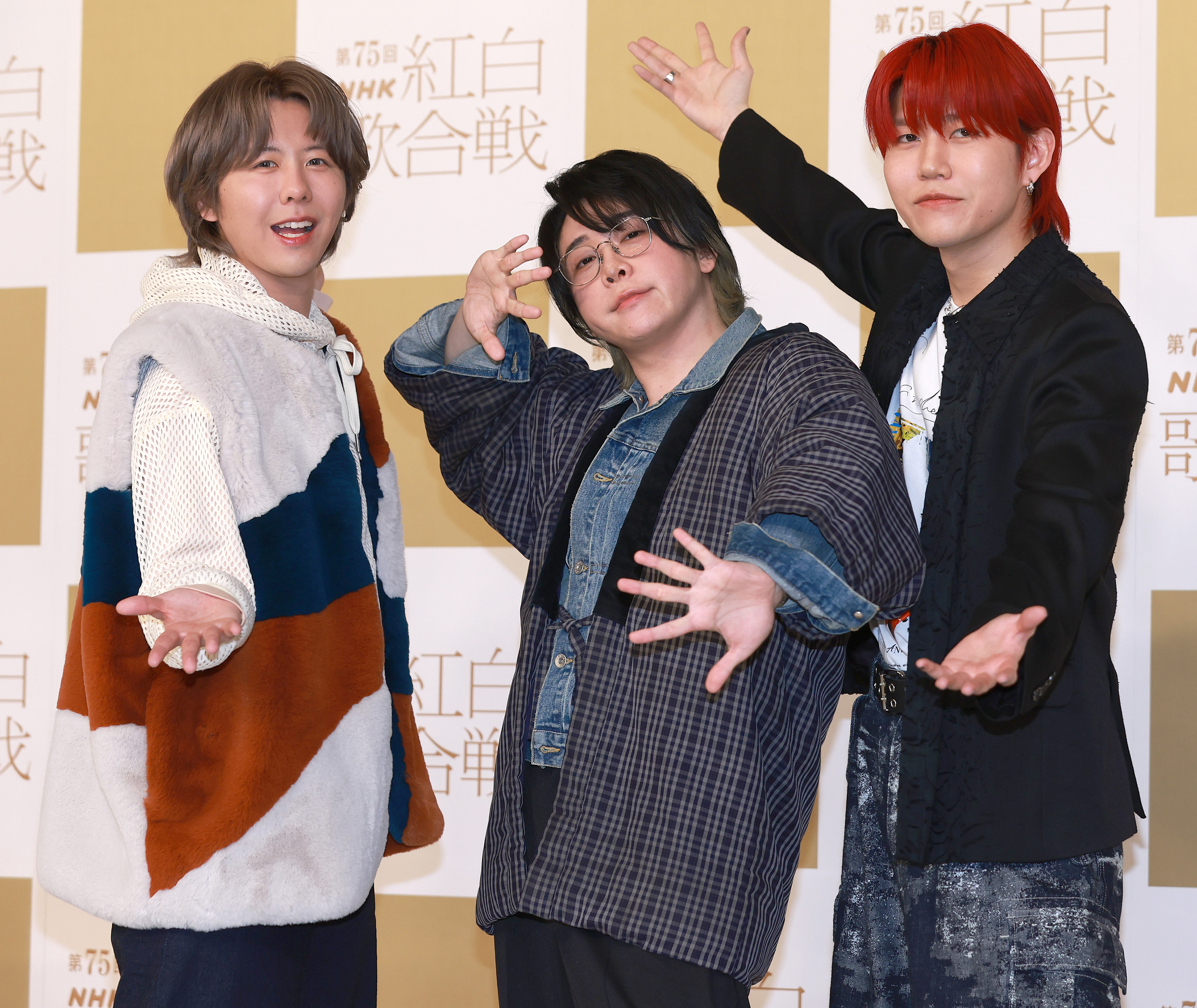 紅白】Mrs．GREEN APPLEの大森元貴、祖父から続く「はんてん」で満点