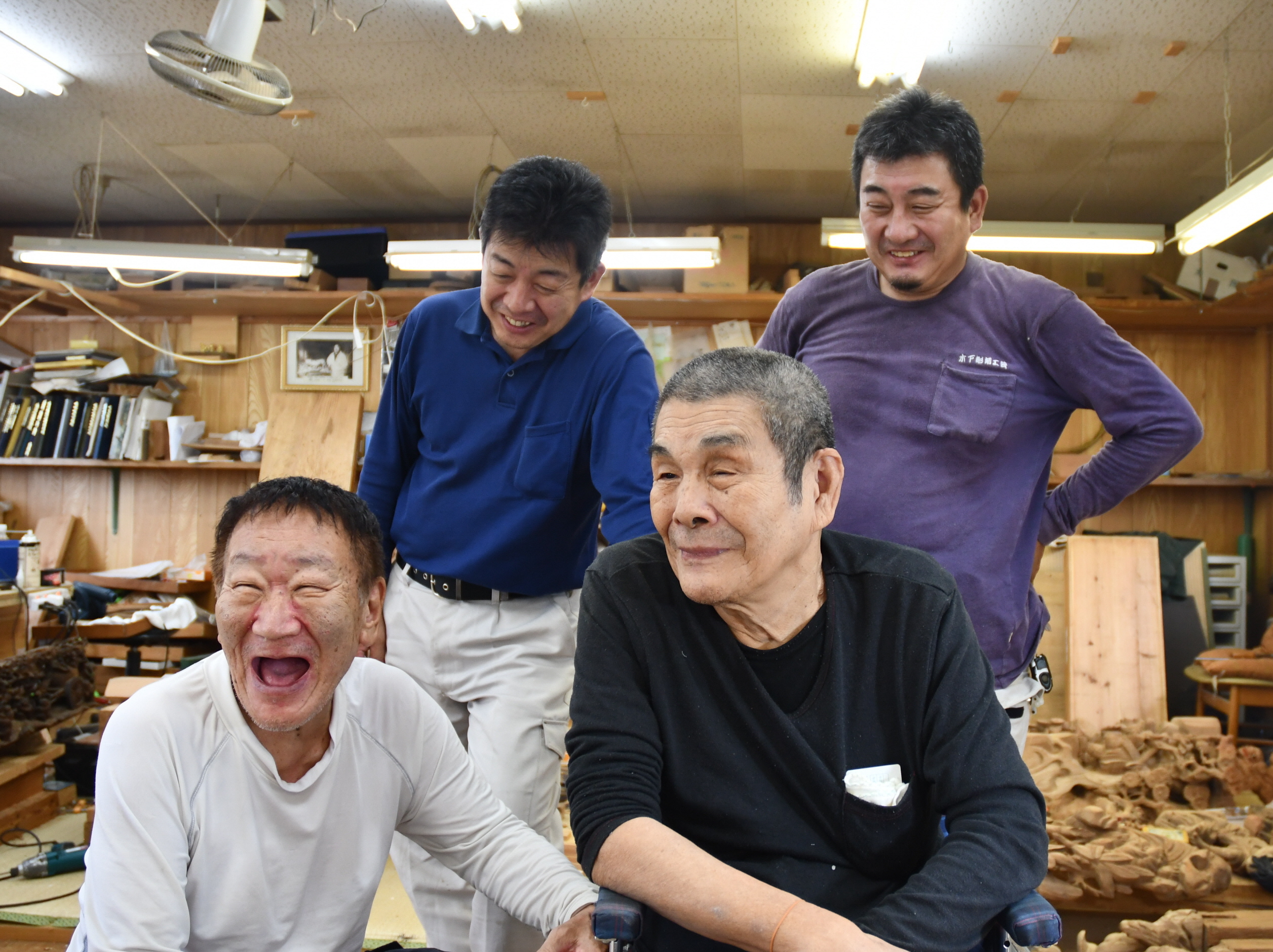 戦災から復興70年 岸和田・中之濱町のだんじり 町民、彫物師の