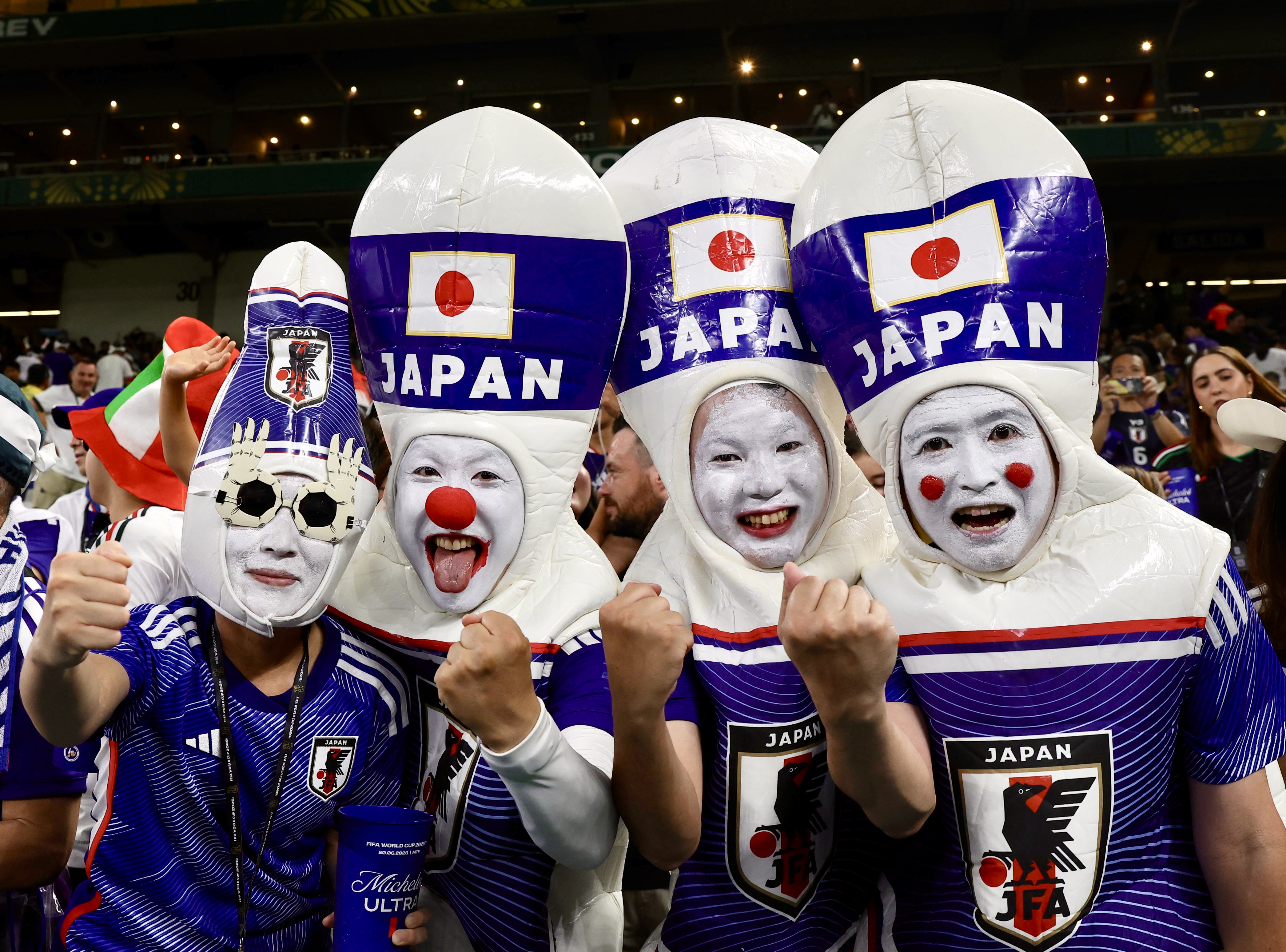 日本代表のチュニジア戦、現地メキシコ人も日本応援ムード 日本