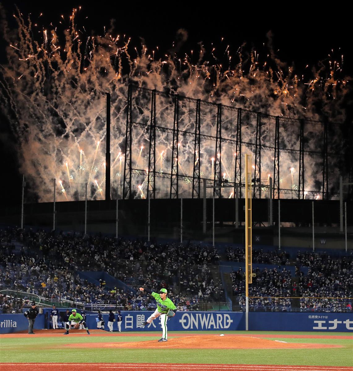 迅速な対応さすがジャニーズ」 ヤクルト戦、2度も中断となる