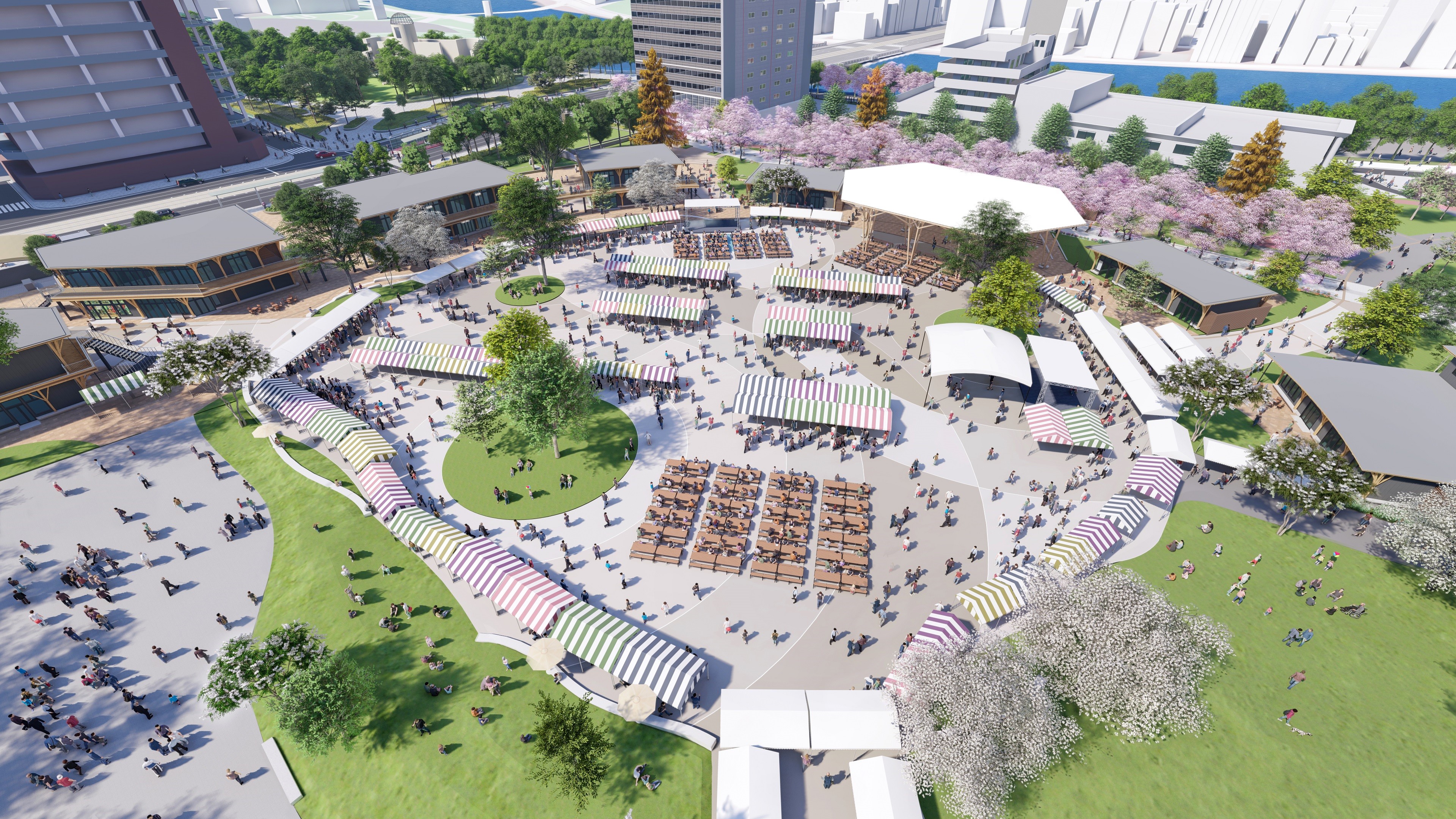 ホームベースやベンチも再利用 赤ヘルの聖地・旧市民球場跡地に刻む