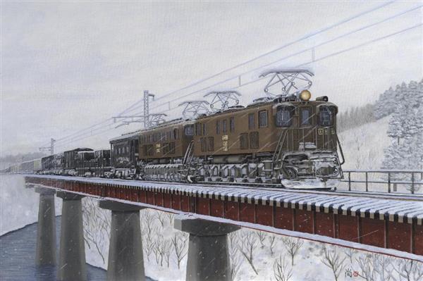 車輪の質感 線路の砂利 鉄オタも驚愕 埼玉のリアルすぎる 鉄道画家 1 6ページ 産経ニュース