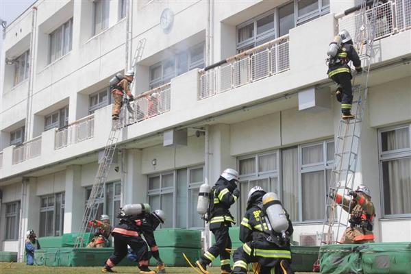消防学校初任科生が５カ月の訓練成果を披露 茨城 茨城町 産経ニュース