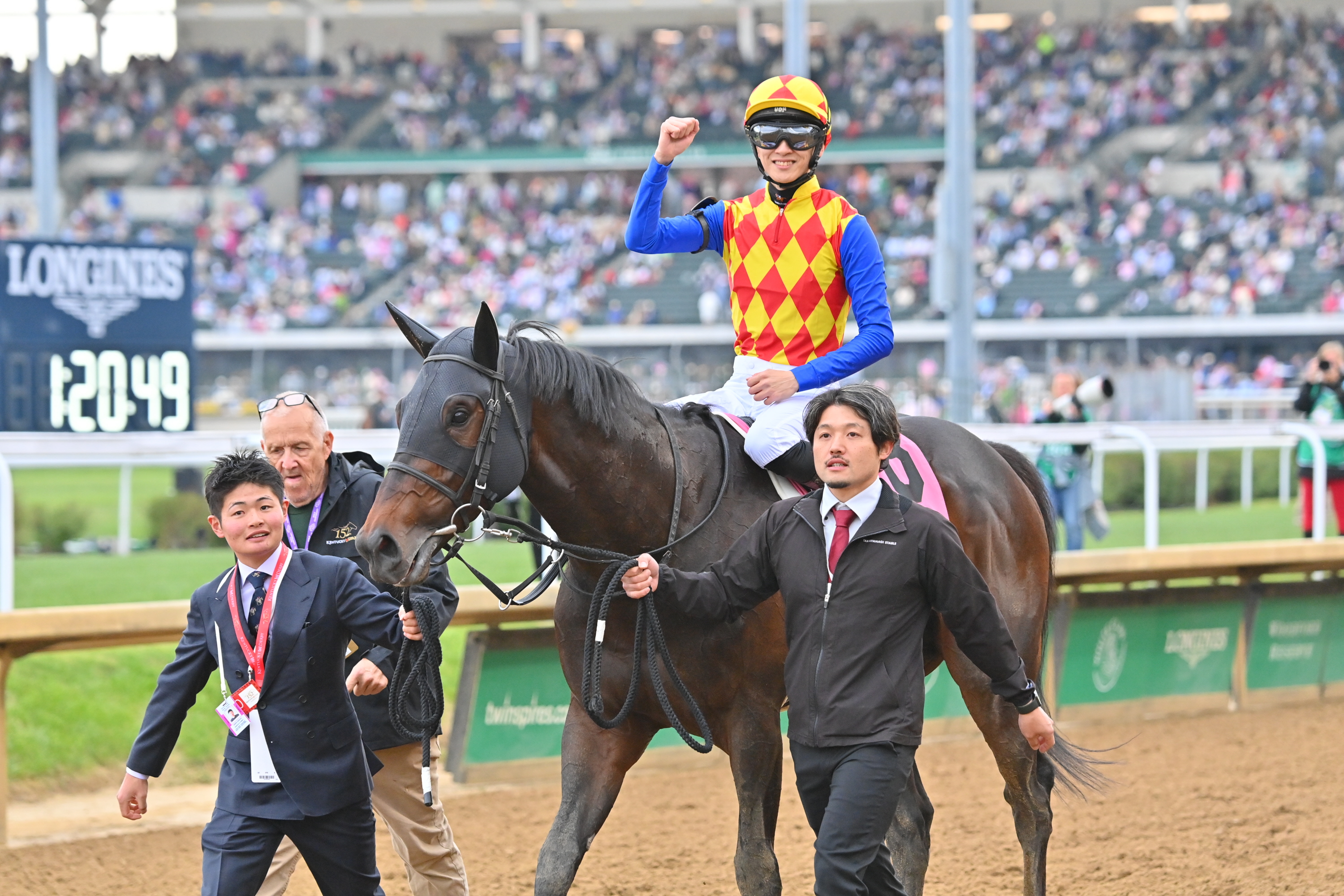 チャーチルダウンズS】テーオーエルビスがレースレコードで3馬身1／4差