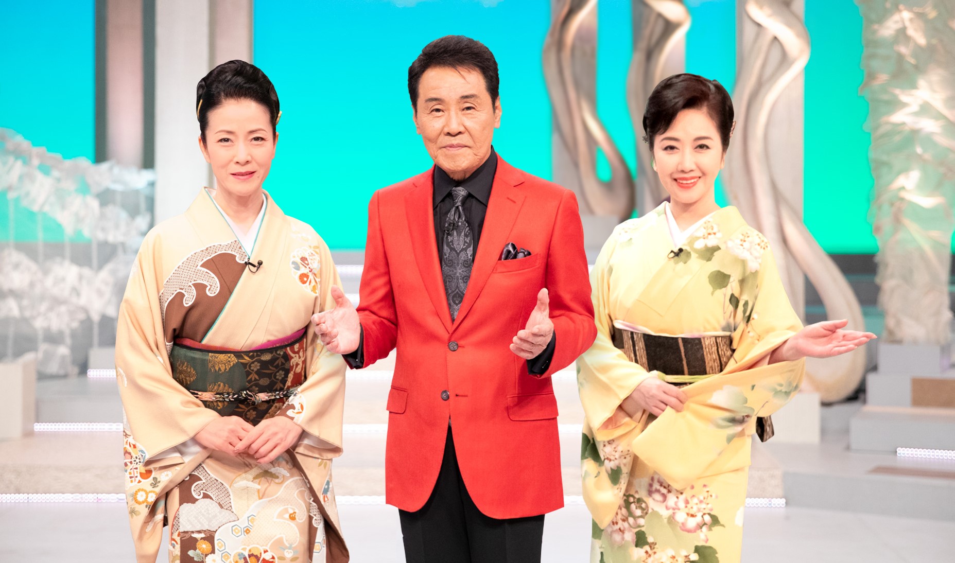 千昌夫、新沼謙治、中村美律子コンサート 2枚